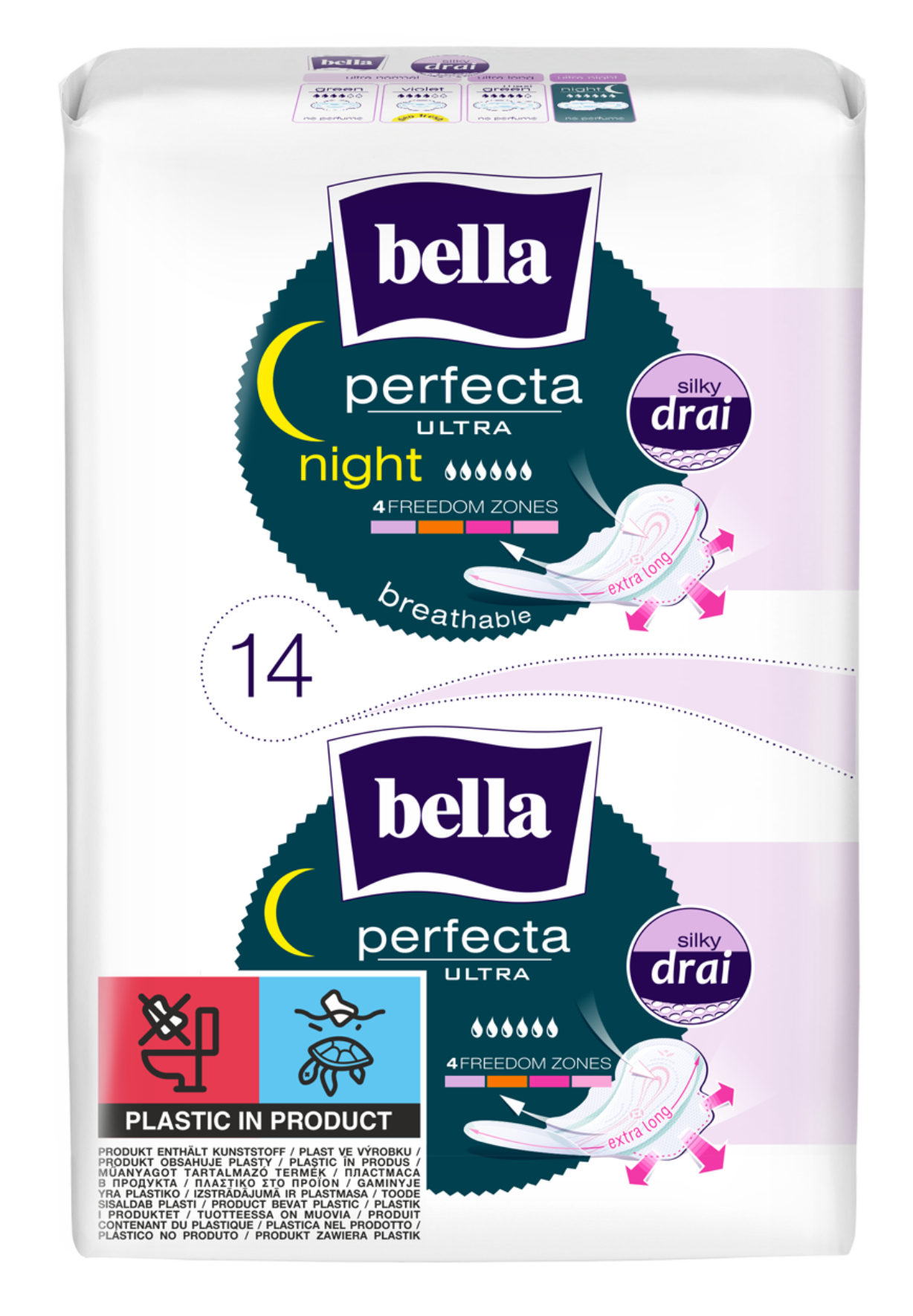 Podpaski Bella Perfecta Ultra Night 14 Szt.