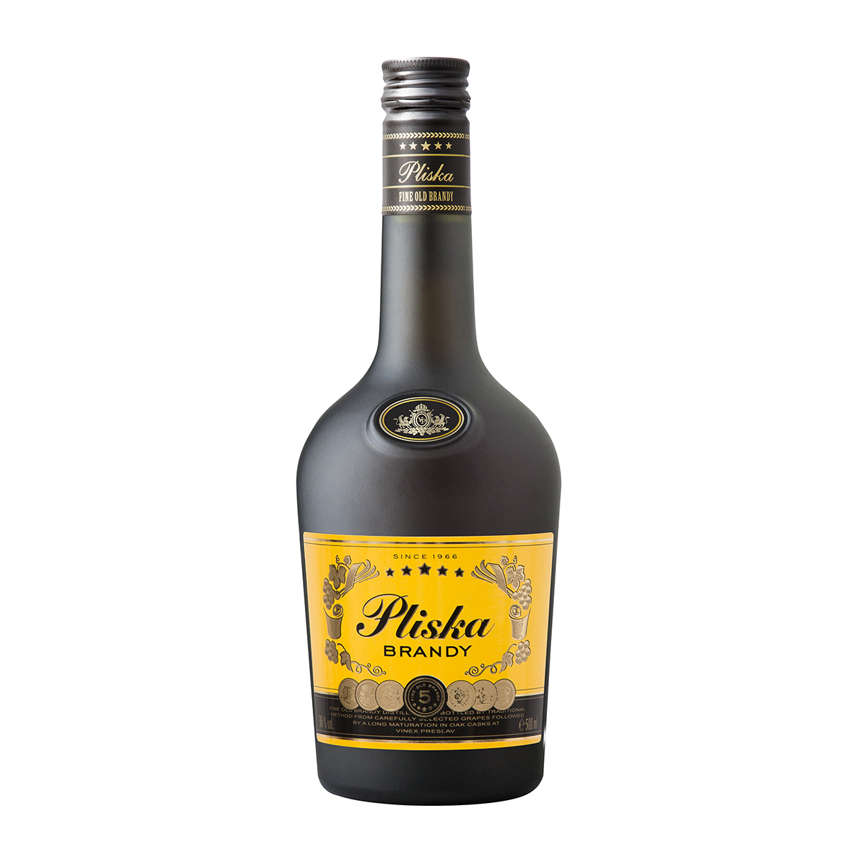 Brandy Pliska 36% 500Ml