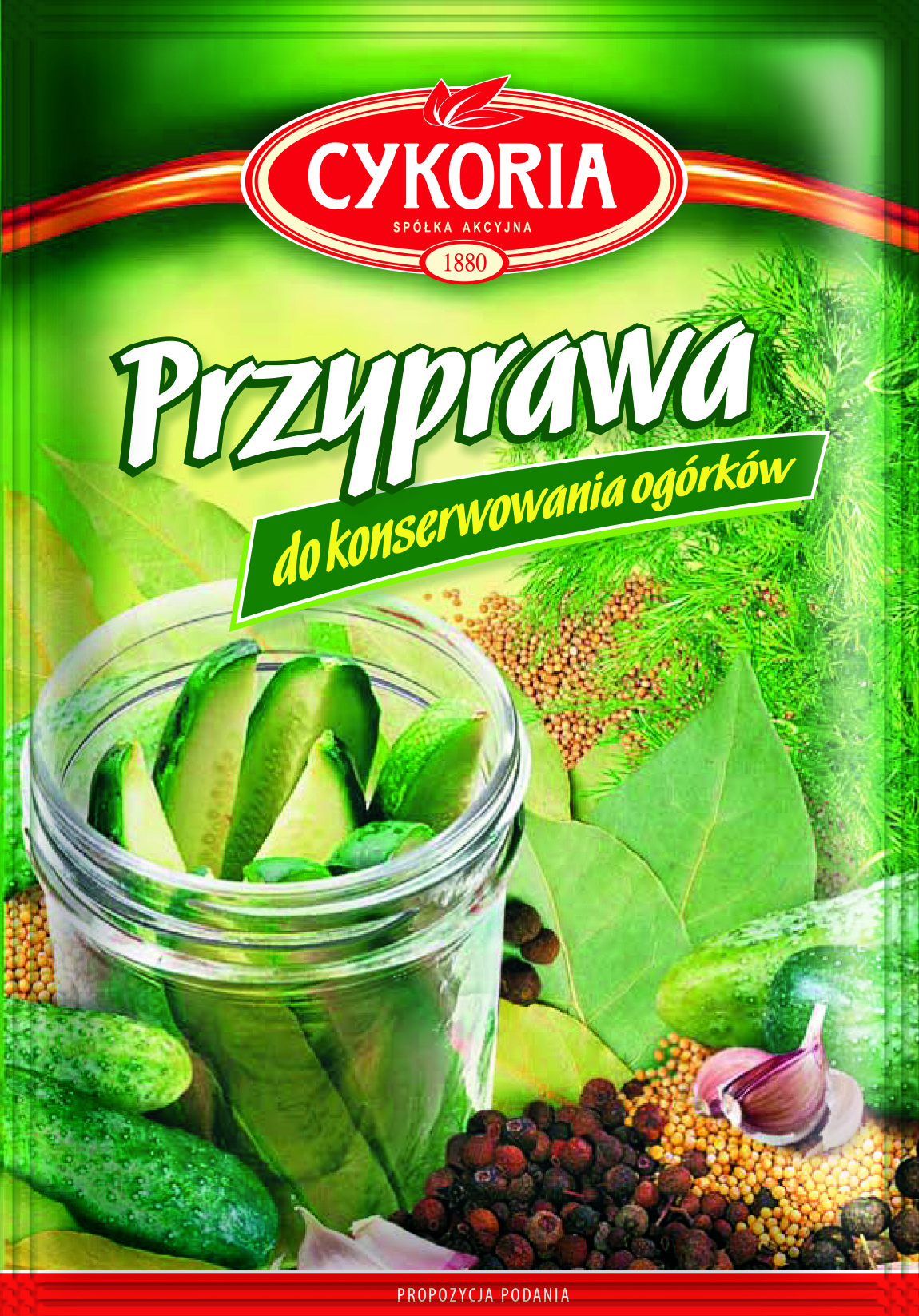 Przyprawa Do Konserwowania Ogórków Cykoria 45G