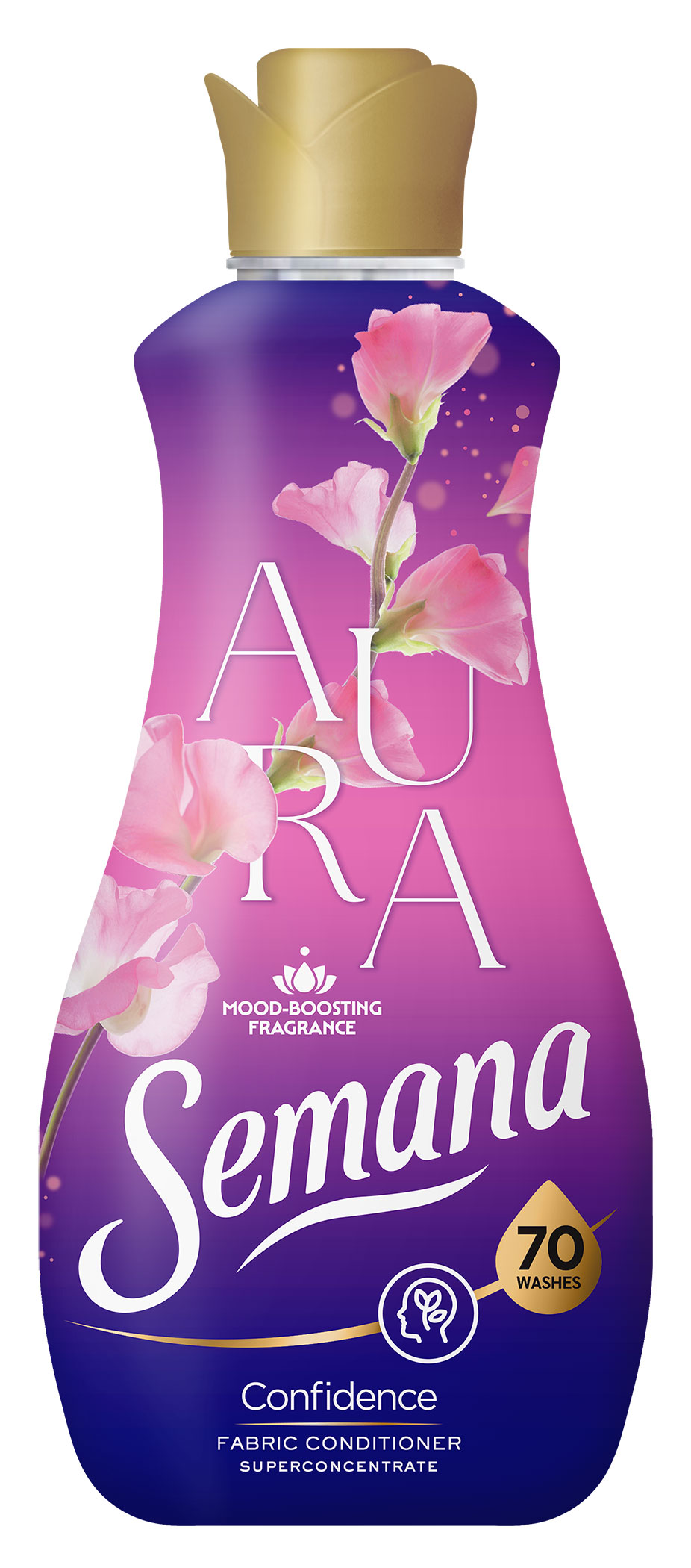 Semana - Płyn Do Płukania Tkanin - Aura - Confidence - 1,4L/70 Prań