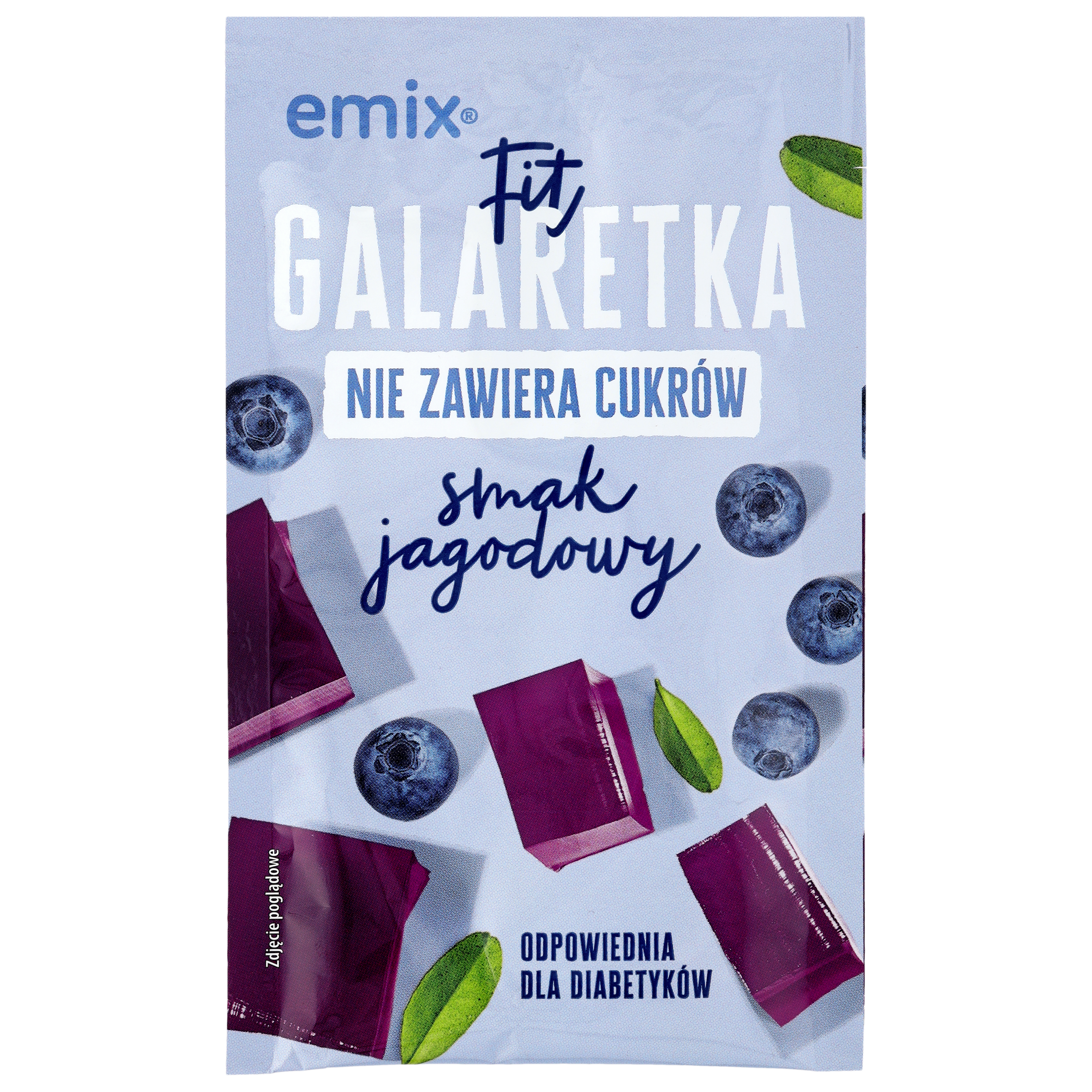 Galaretka Fit (Bez Cukru) Jagodowa Emix 25G