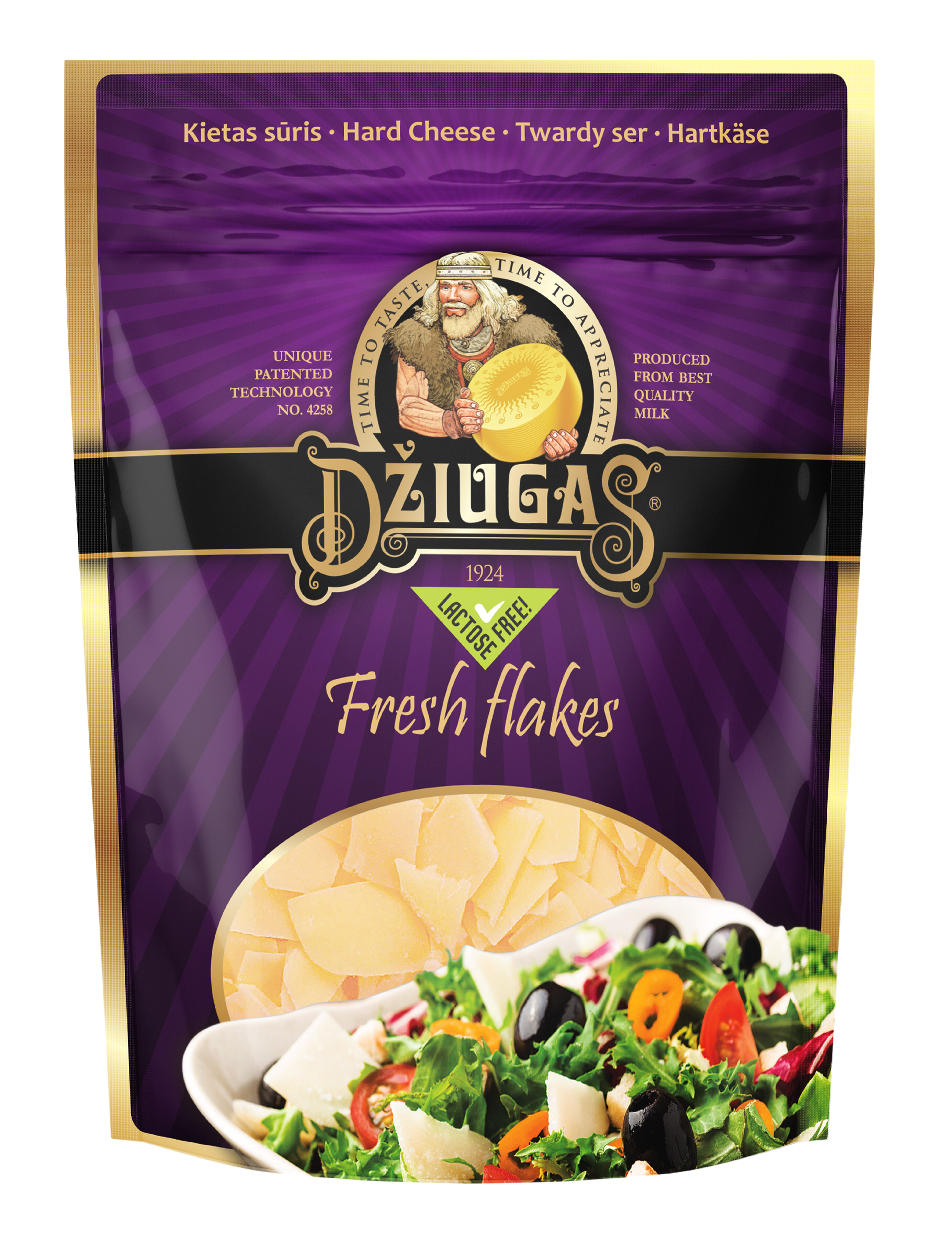 Ser Twardy Dziugas Płatki 100 G