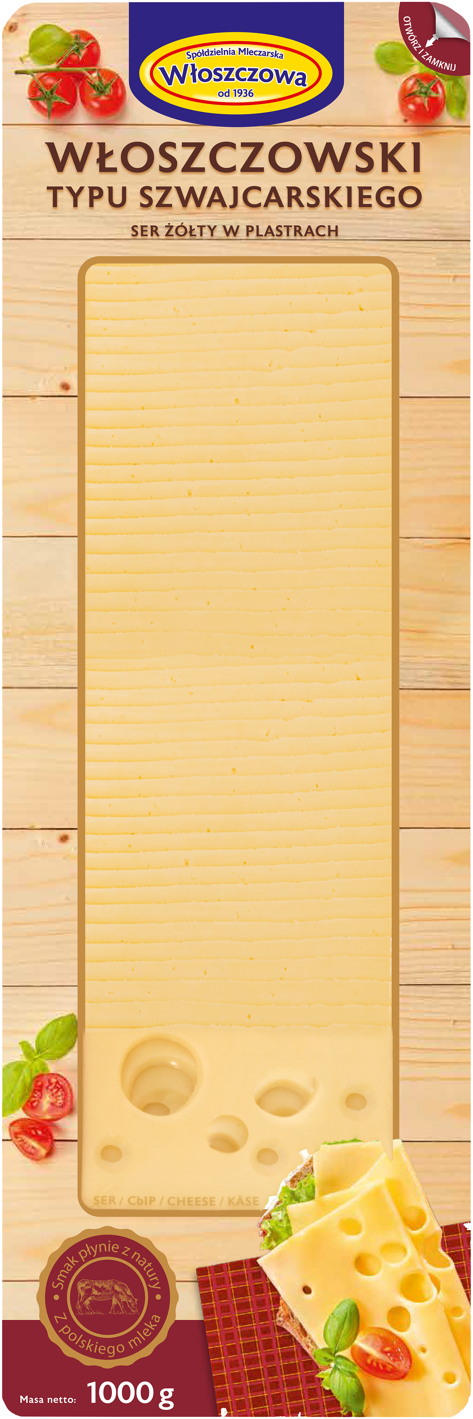 Ser Włoszczowski Plastry 1 Kg