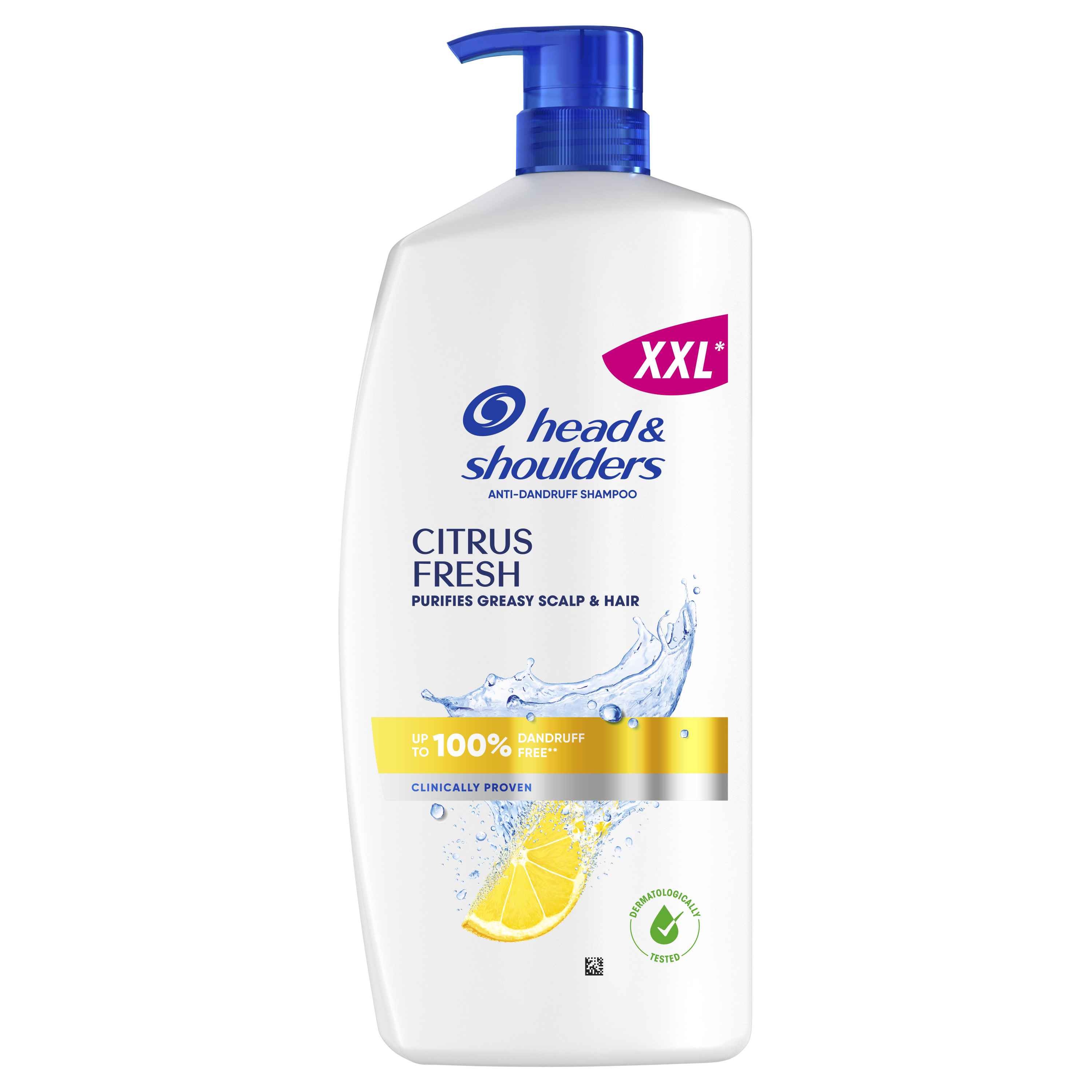 Head & Shoulders Citrus Fresh Szampon Przeciwłupieżowy 800 Ml Z Pompką, Włosy Tłuste