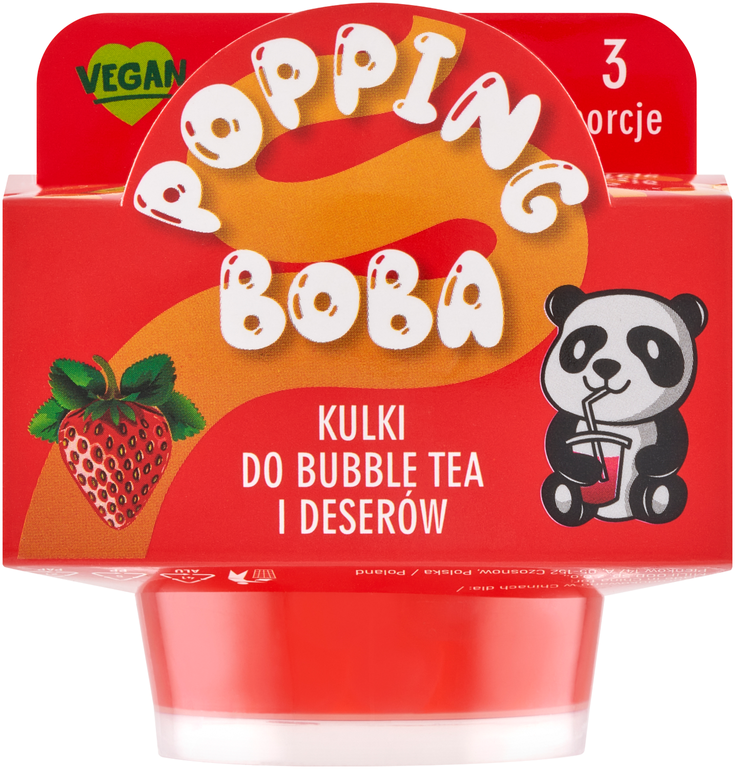 Joy Kuleczki Do Bubble Tea O Smaku Truskawki 130G