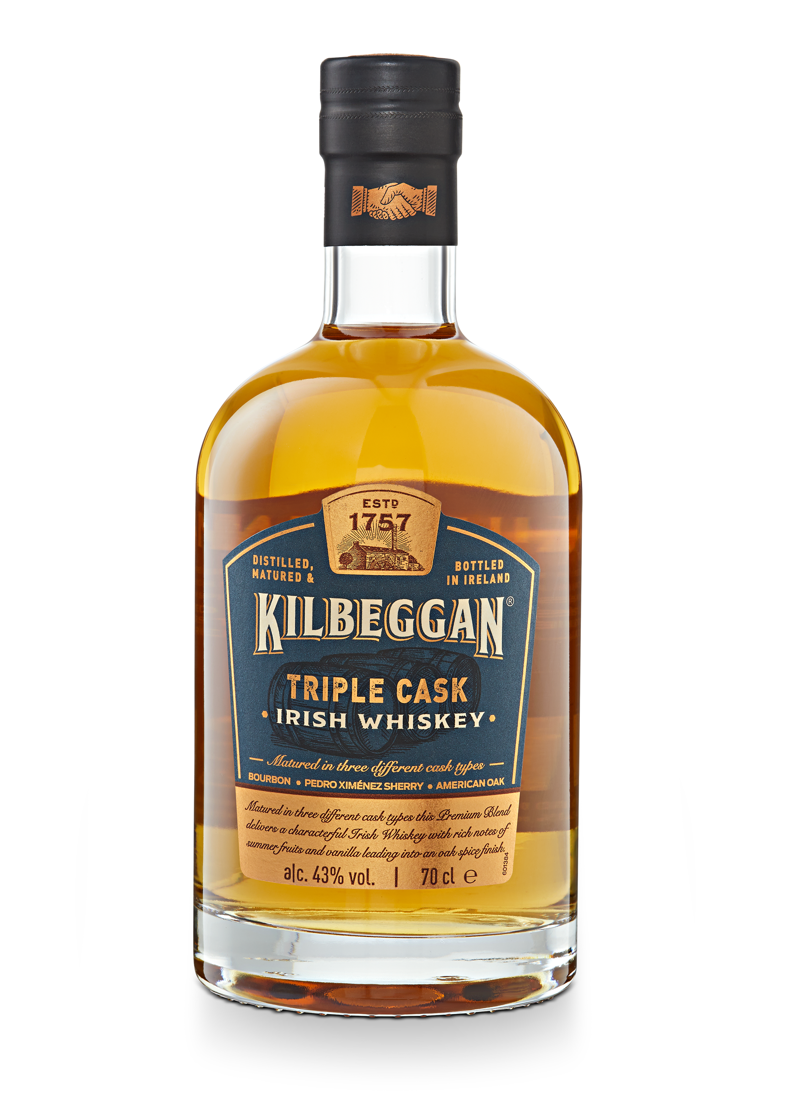 Whisky Kilbeggan Triple Cask 43% 700 Ml