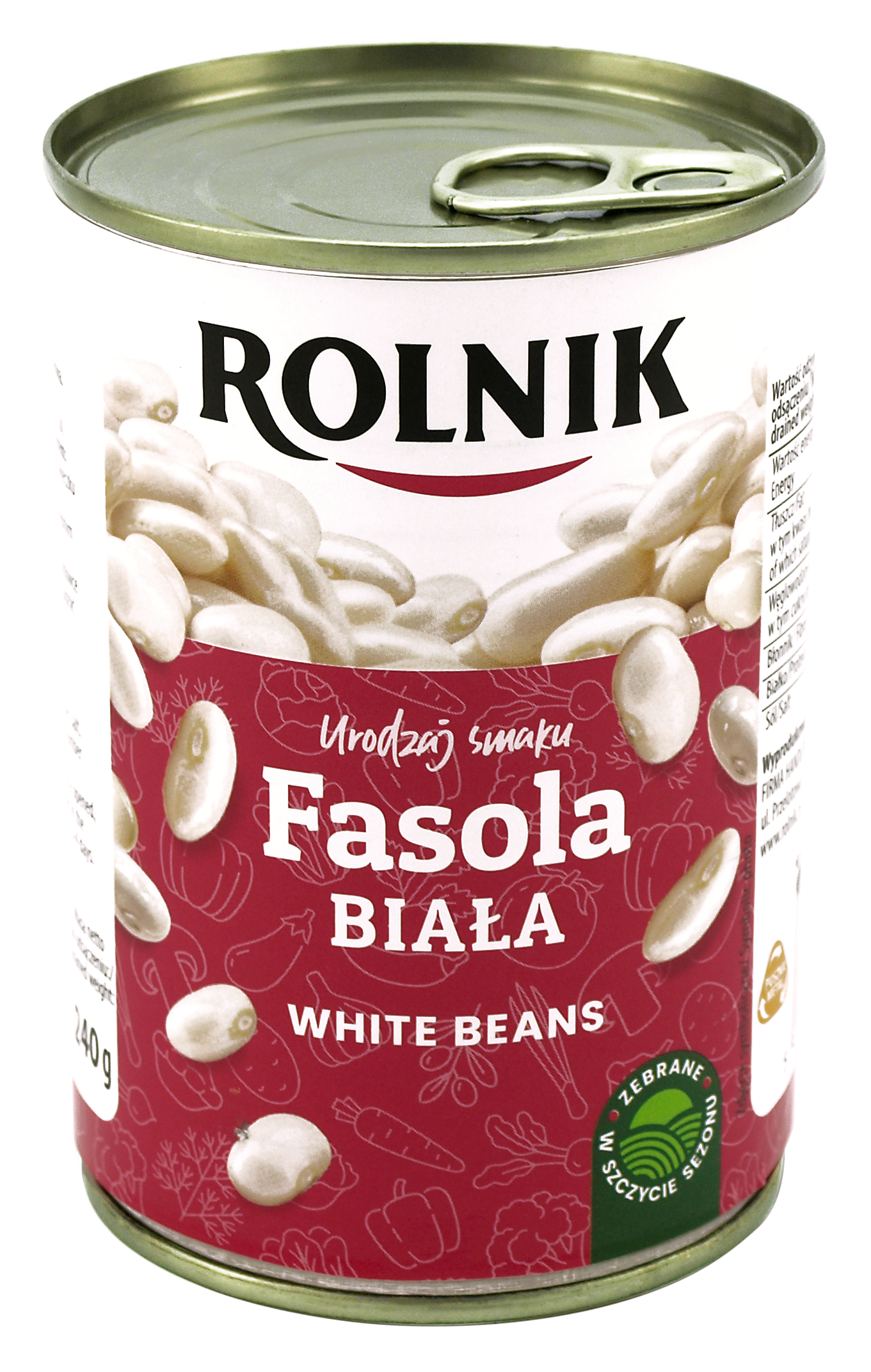 Fasola Biała 425 Ml Rolnik