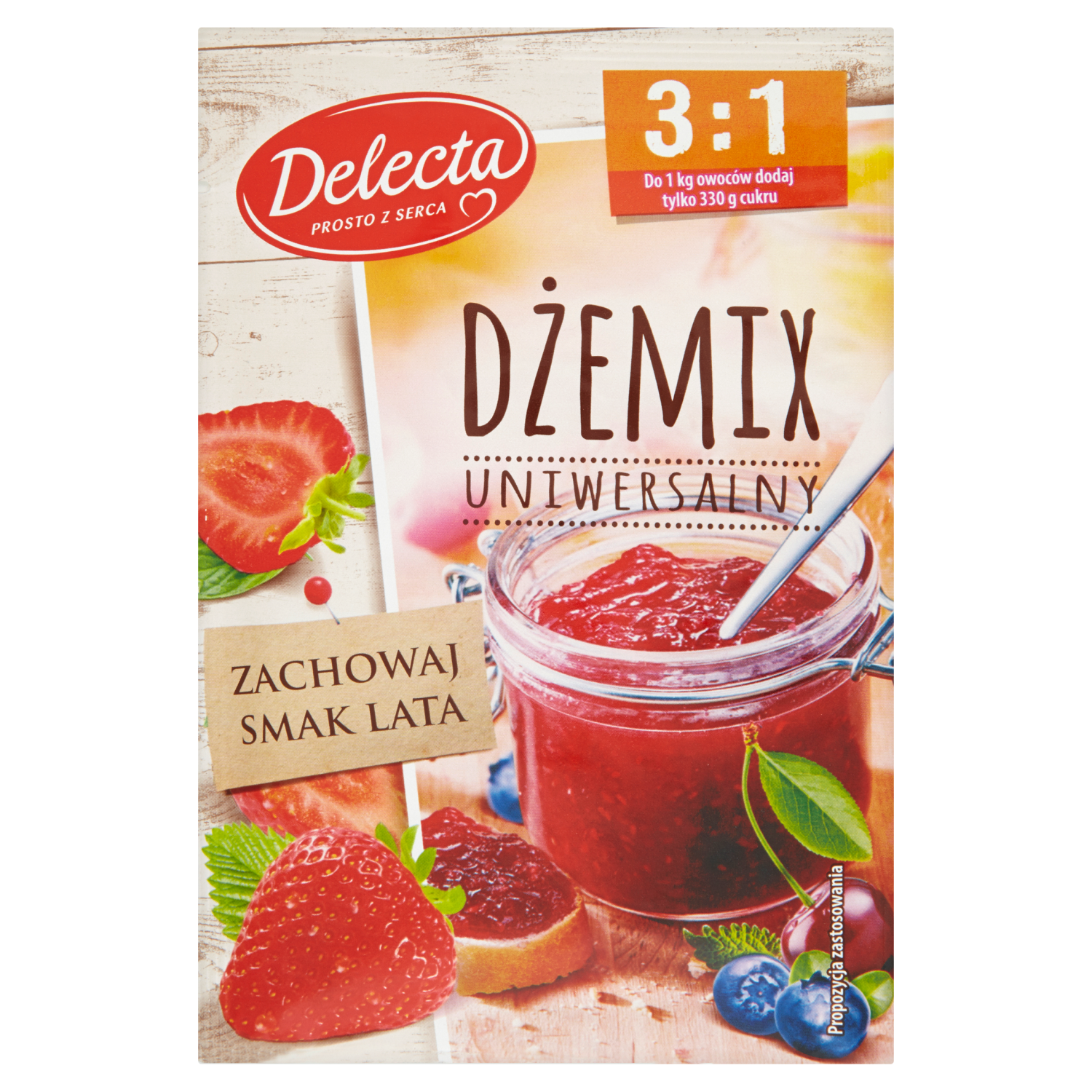 Dżemix Uniwersalny 3:1 30G Delecta