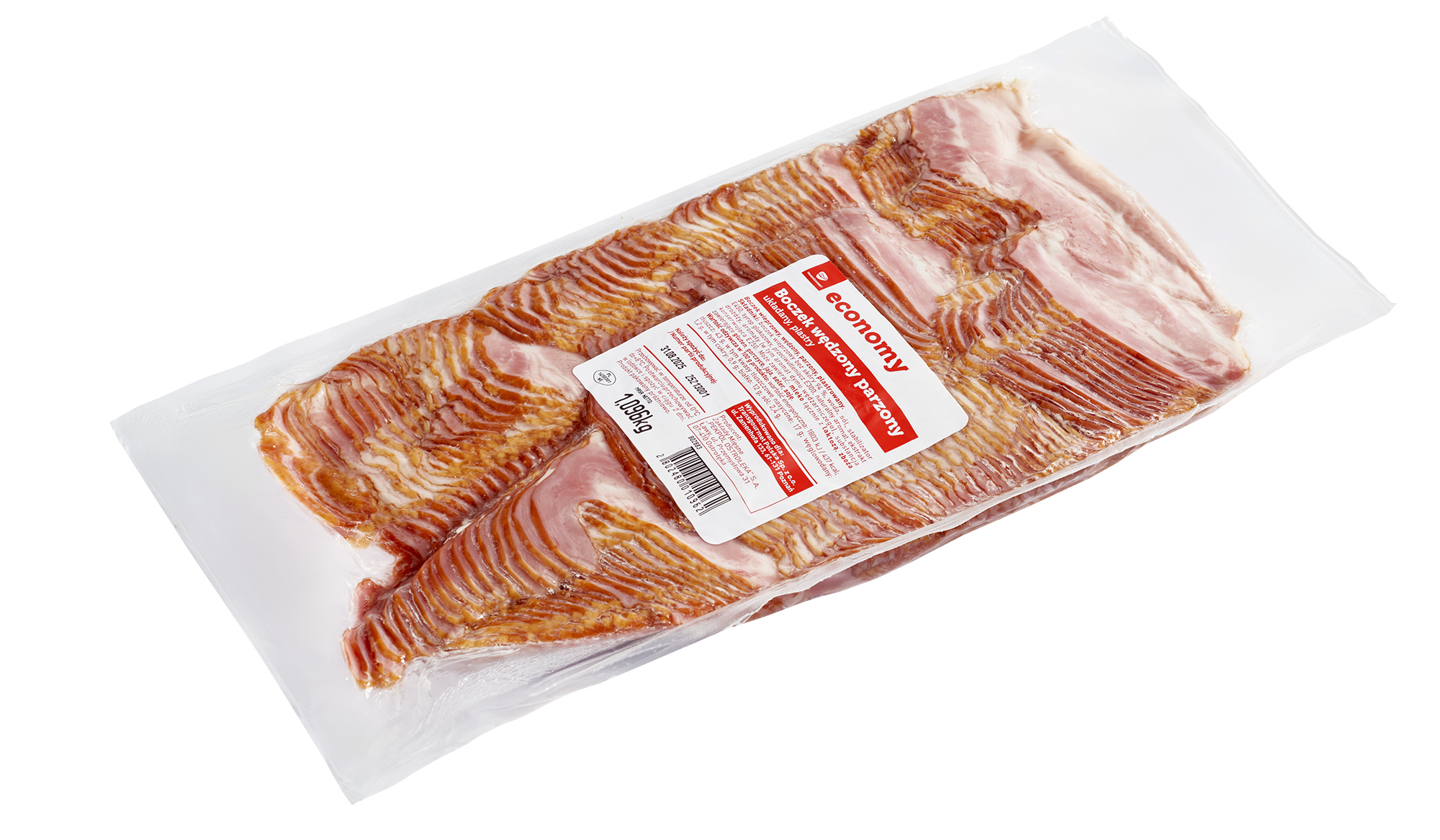 Tge Boczek Wędzony Parzony Układany Ok 1Kg