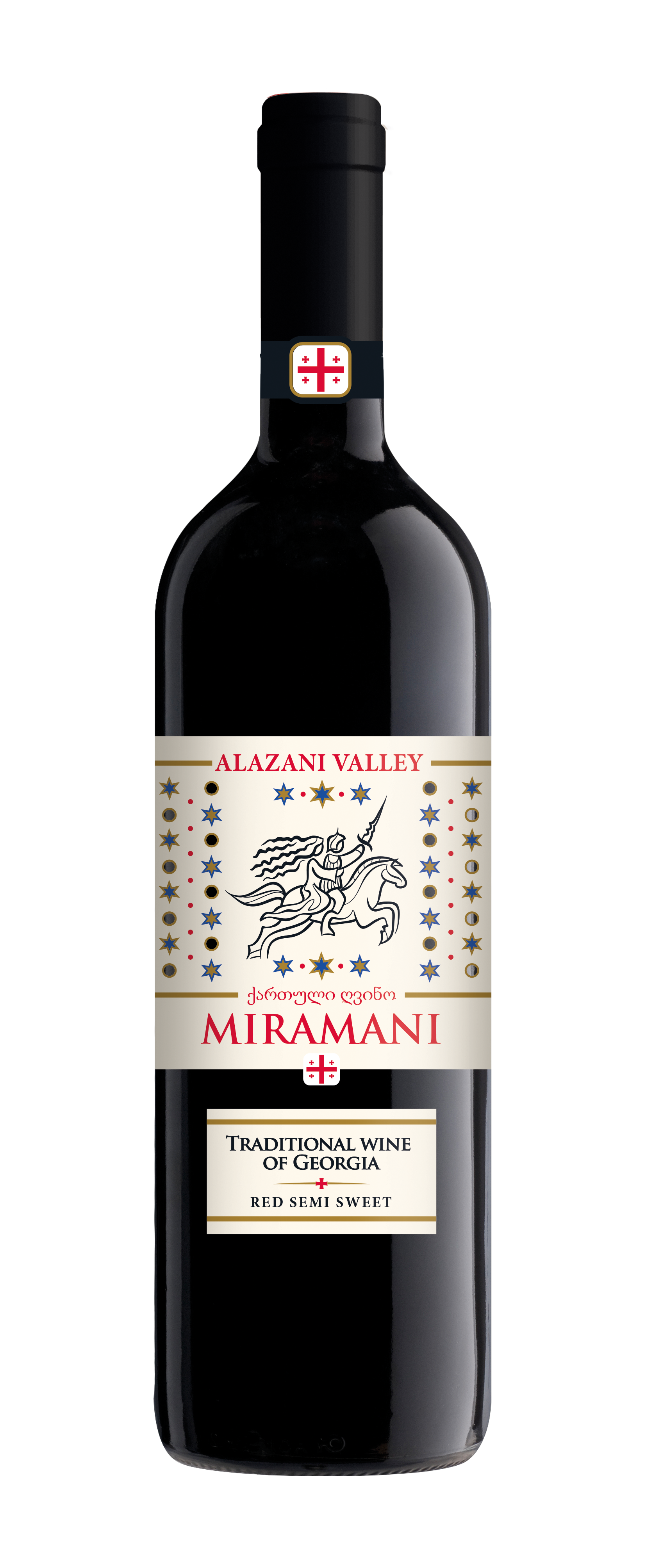 Miramani Alazani Valley Red Semi Sweet 11% 0,75 L