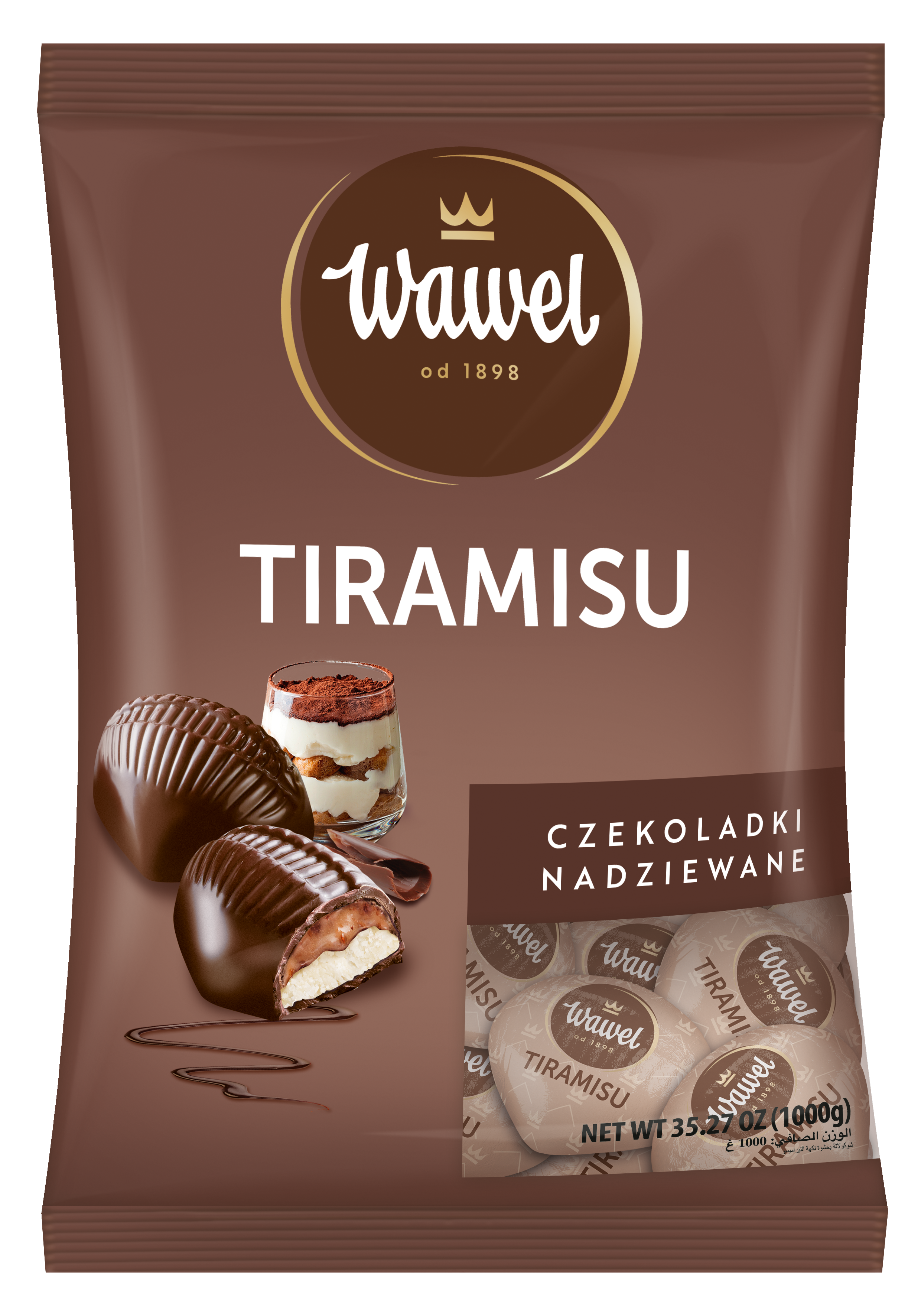 Wawel Czekoladki Tiramisu 1Kg