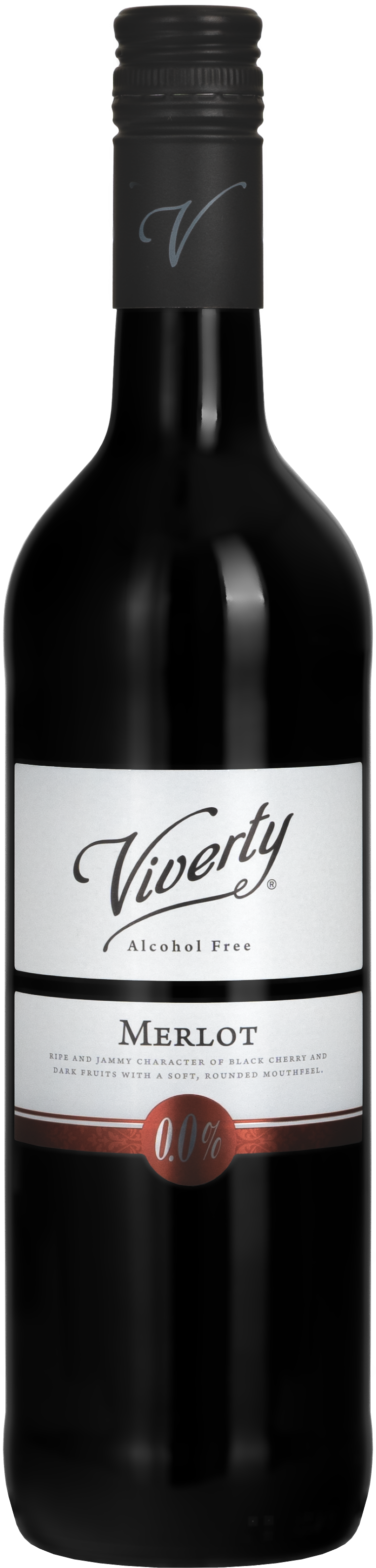 Viverty Merlot Wino Bezalkoholowe Czerwone 750Ml