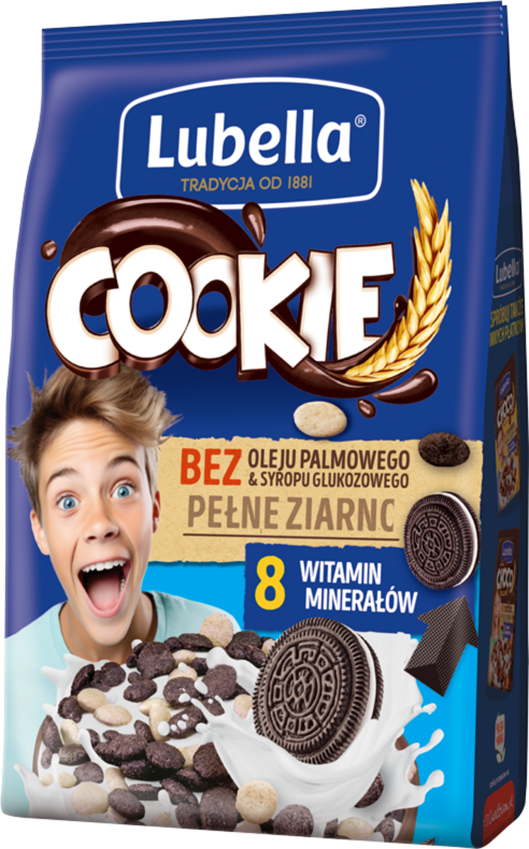 Lubella Płatki Cookie 200G