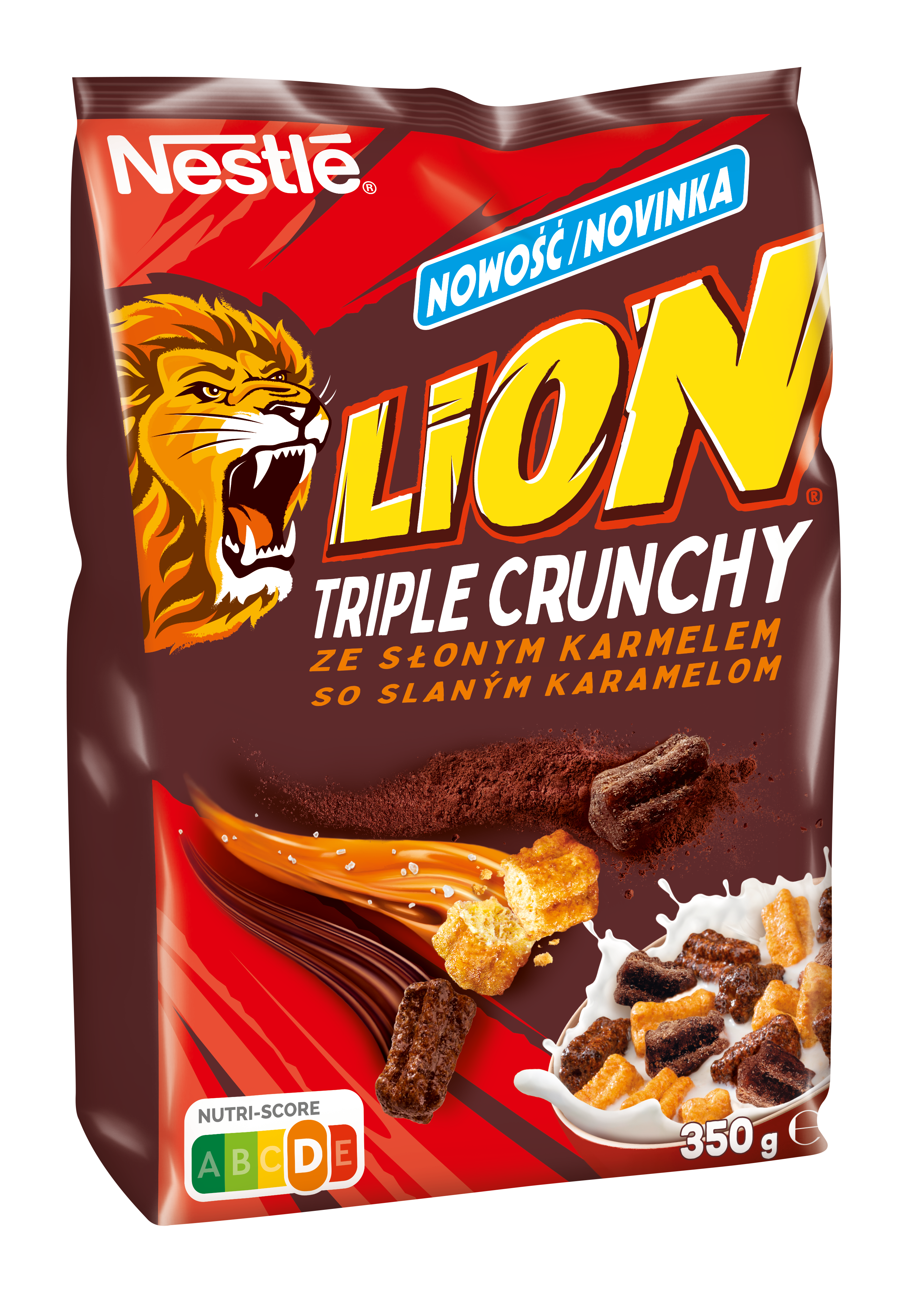 Nestle Lion Triple Crunchy 350G