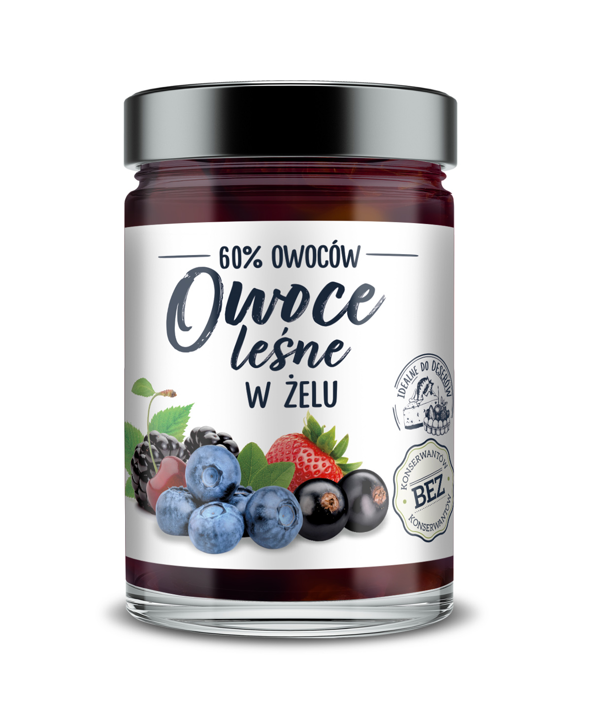 Owoce Leśne W Żelu Helcom 320G