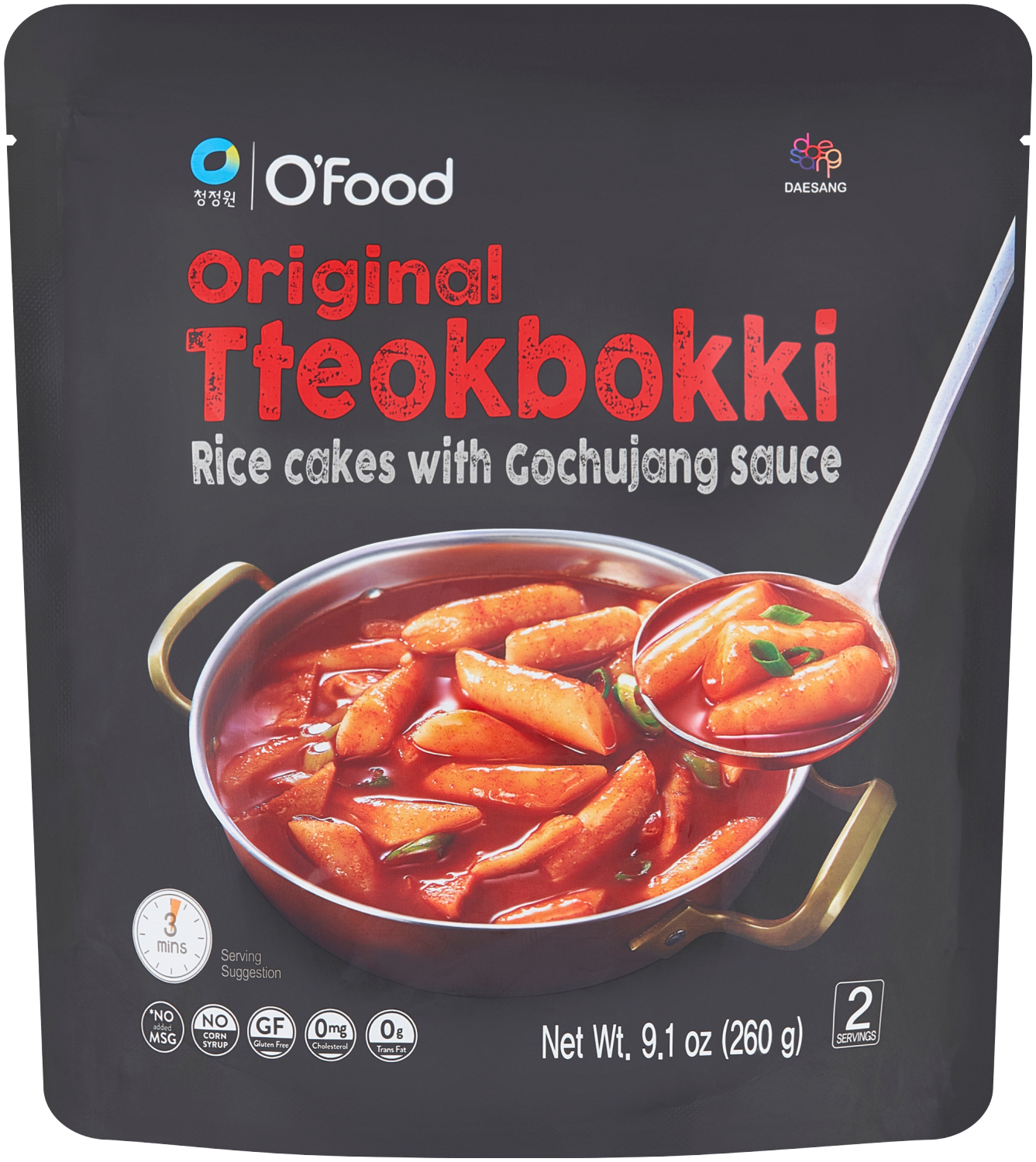 O'Food Tteokbokki Original 260G