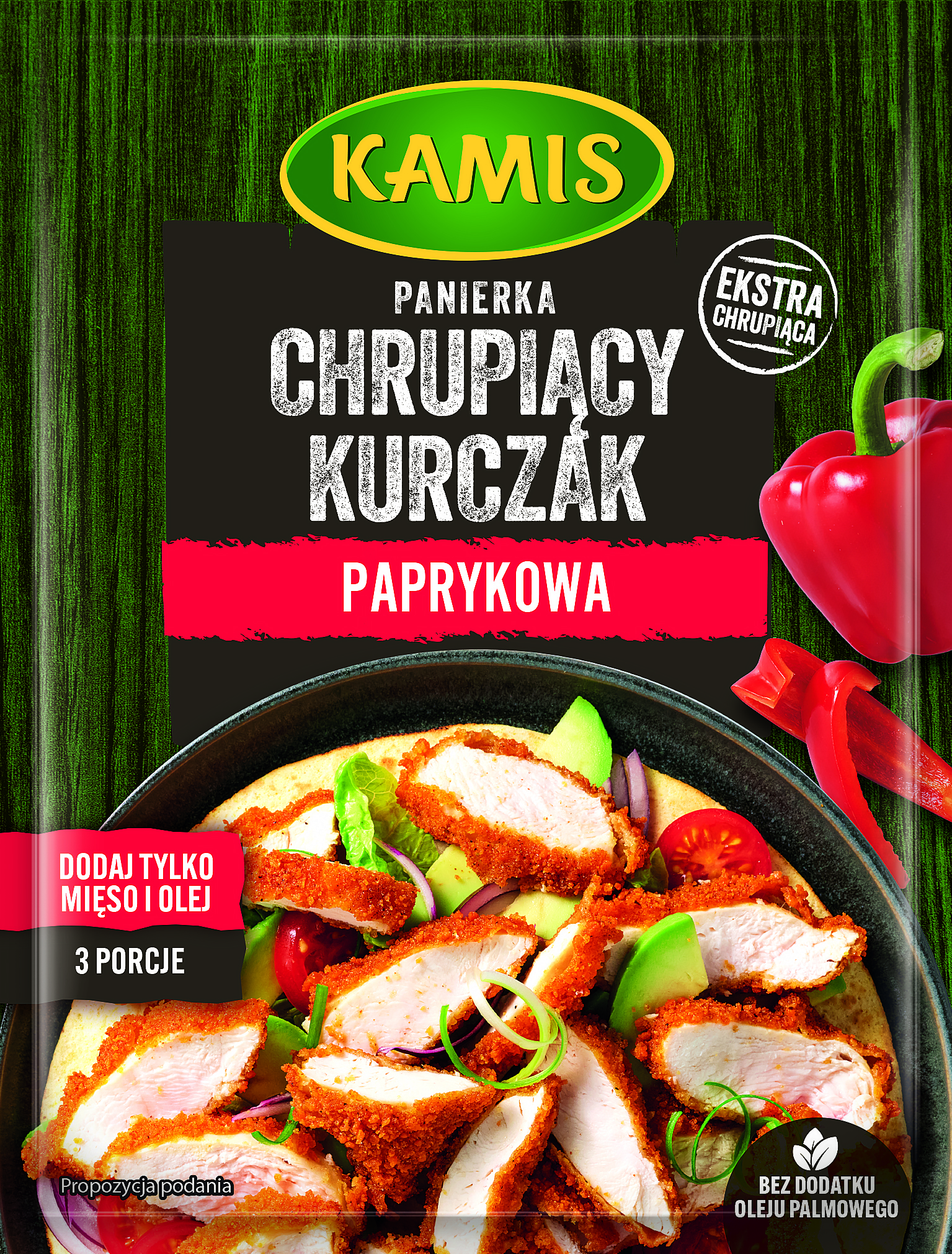 Kamis Panierka Chrupiący Kurczak Paprykowa 70 G