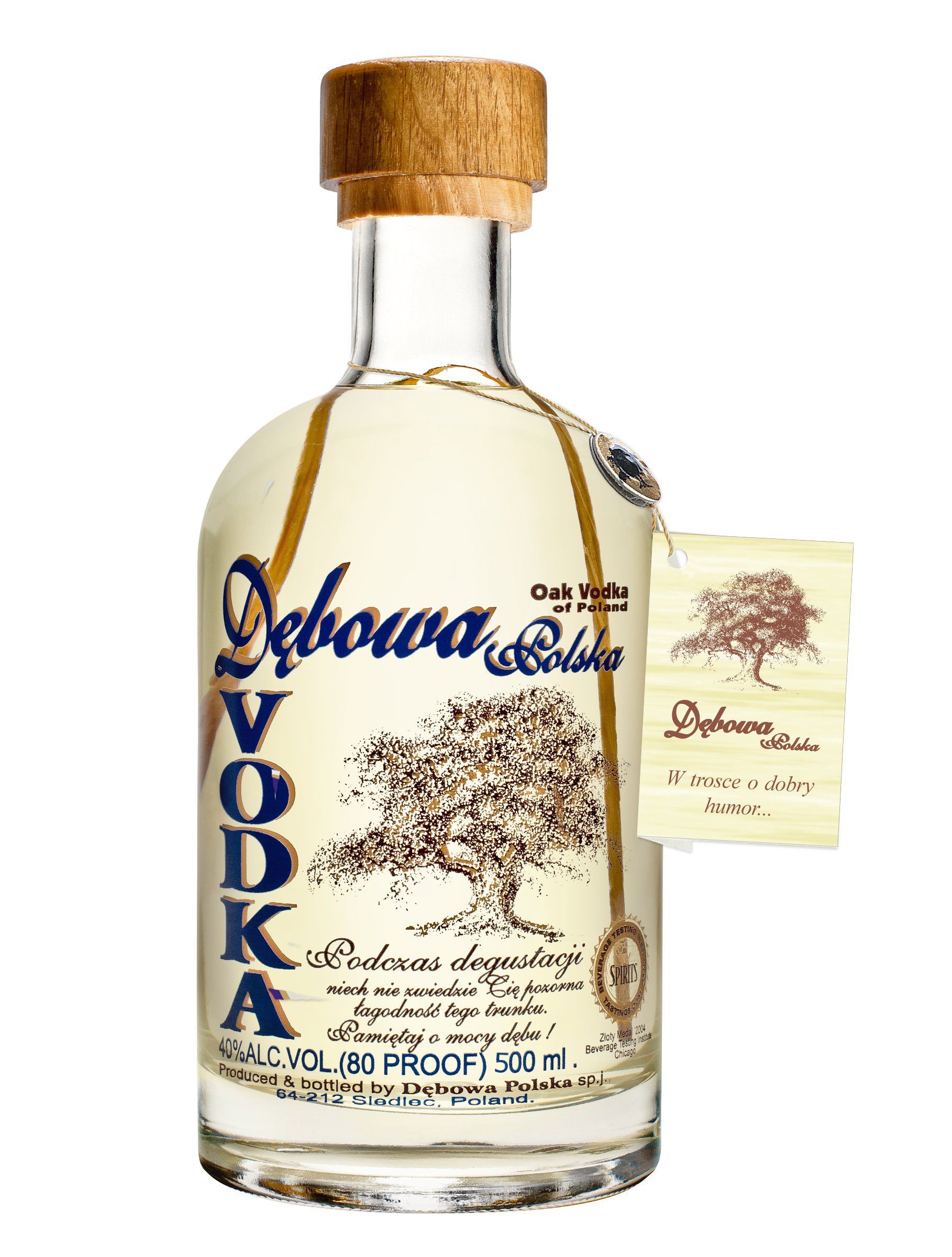 Wódka Dębowa Polska 500 Ml 40%