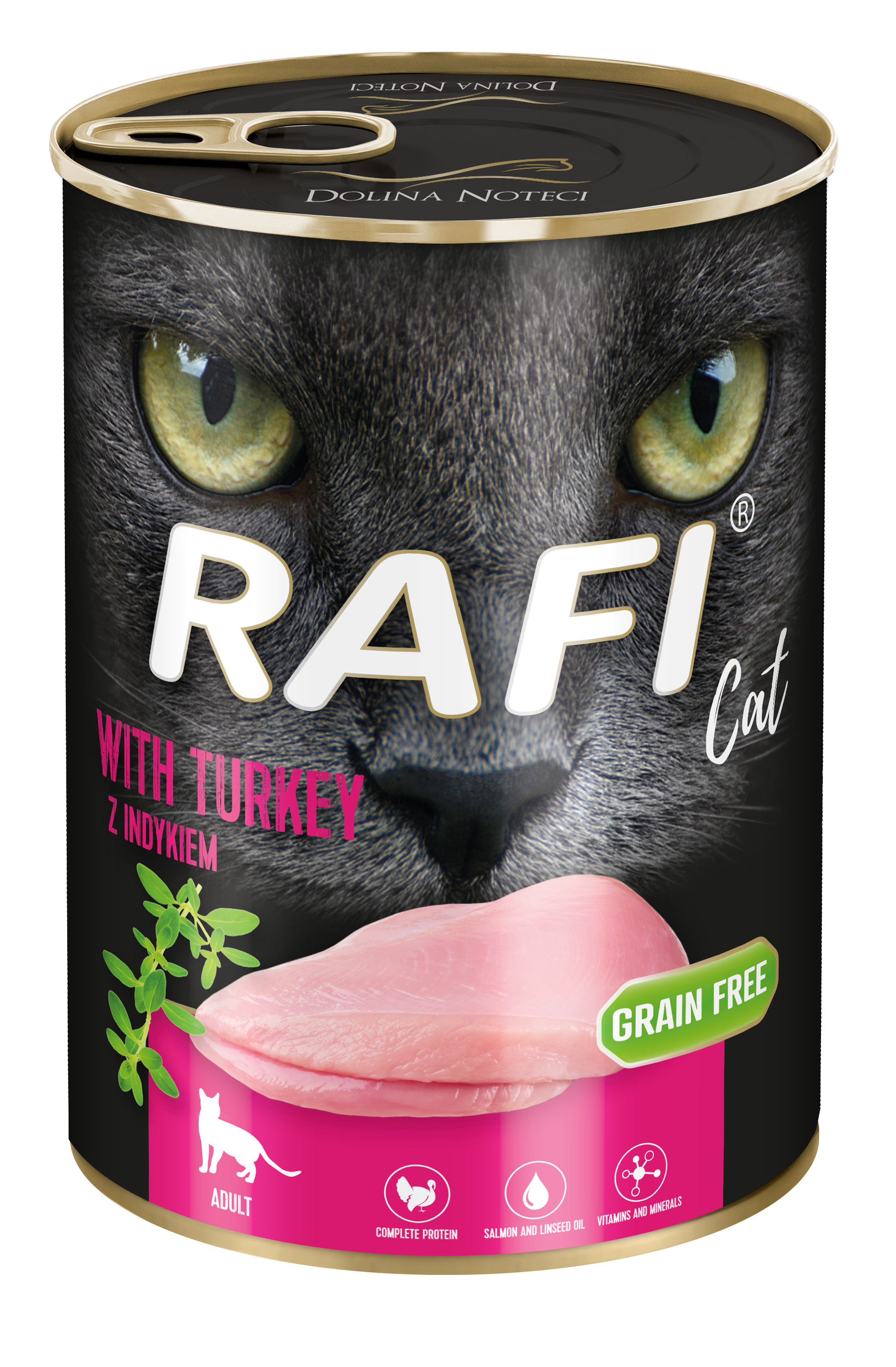 Rafi Cat Z Indykiem - Karma Dla Kota 400G