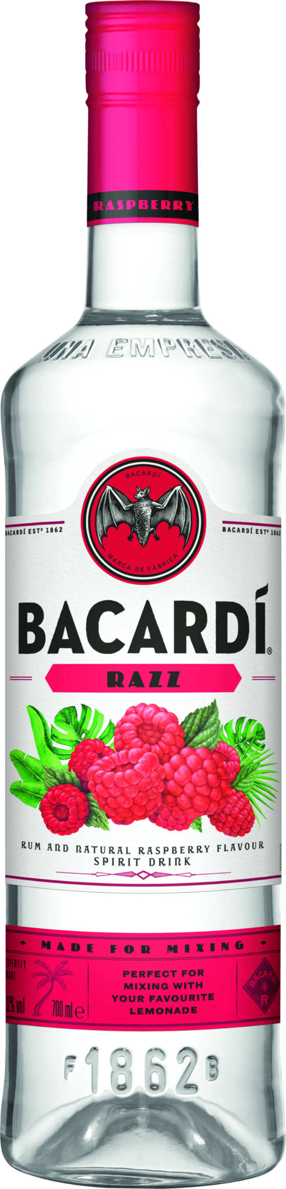 Bacardi Razz 27% 700 Ml