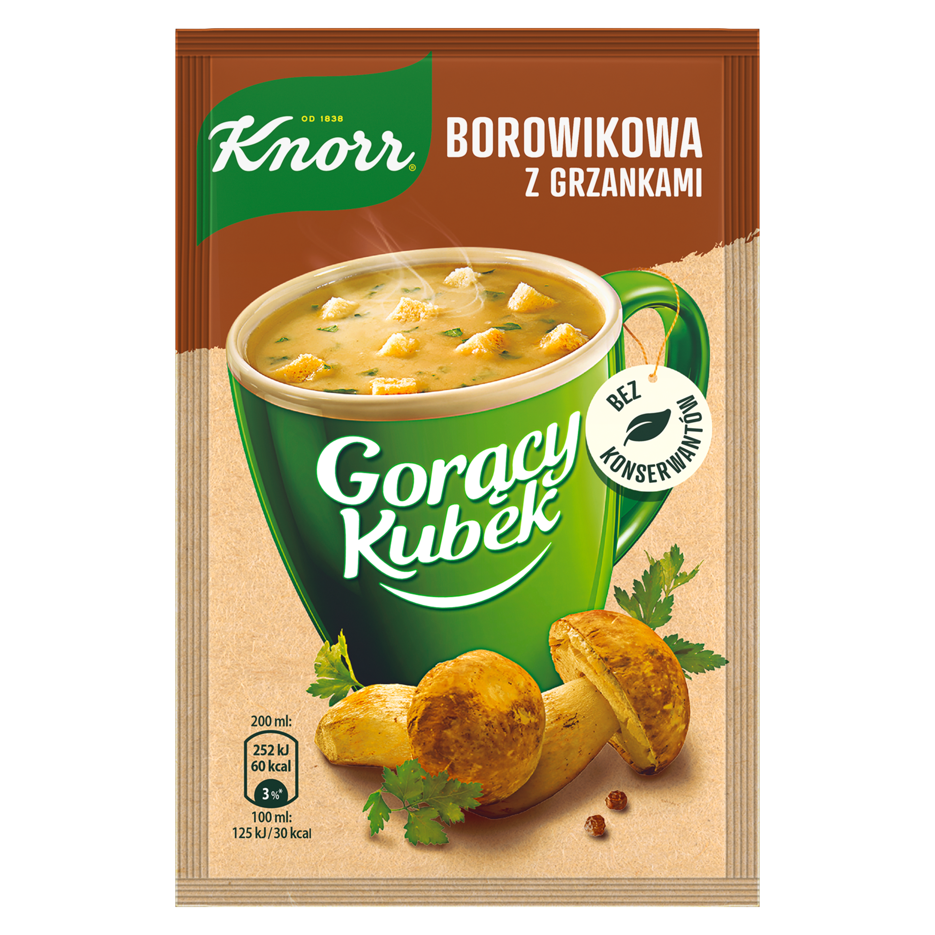 Knorr Gorący Kubek Borowikowa Z Grzankami 15G