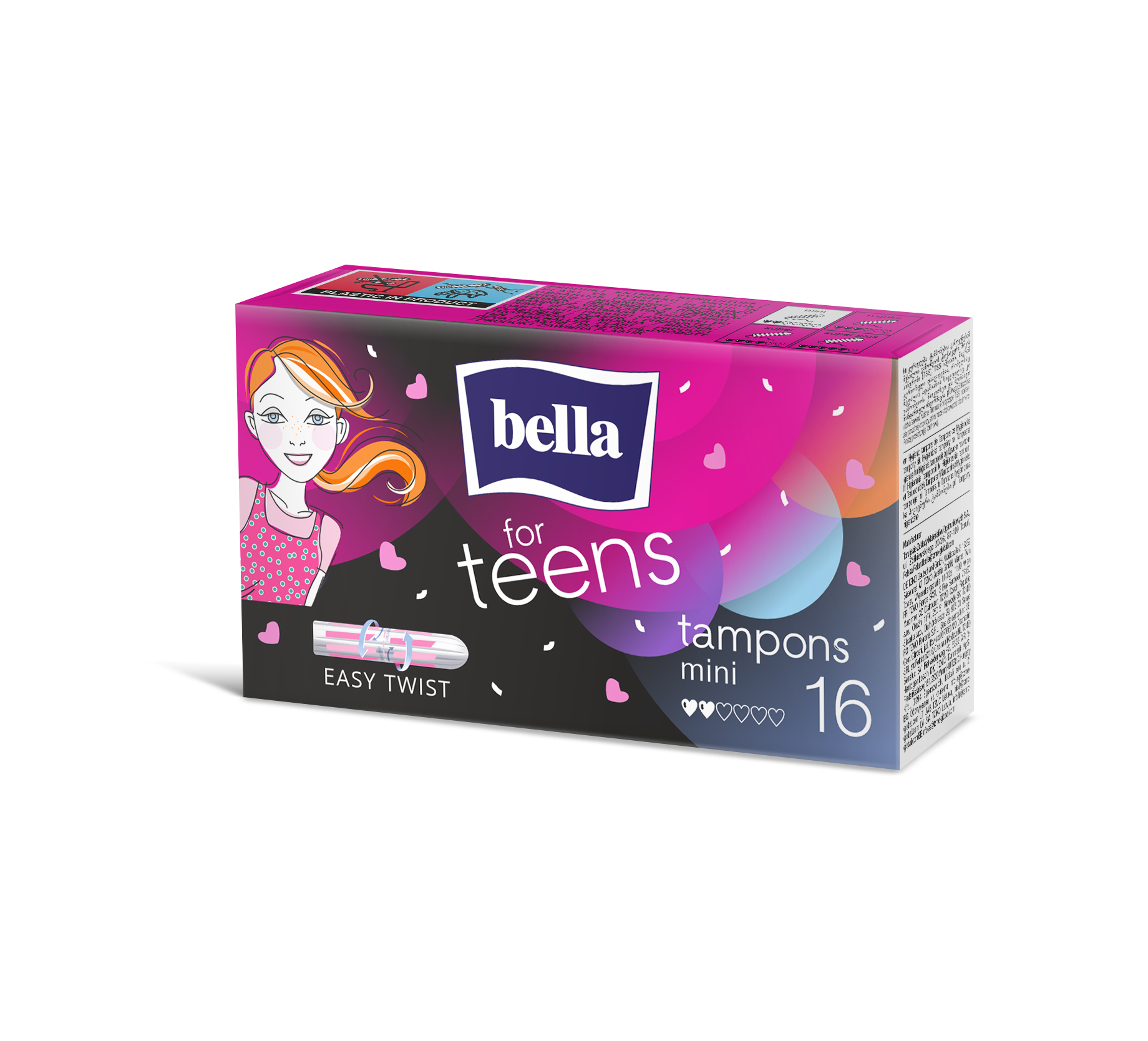 Tampony Bella For Teens Mini A16 Bez Aplikatora