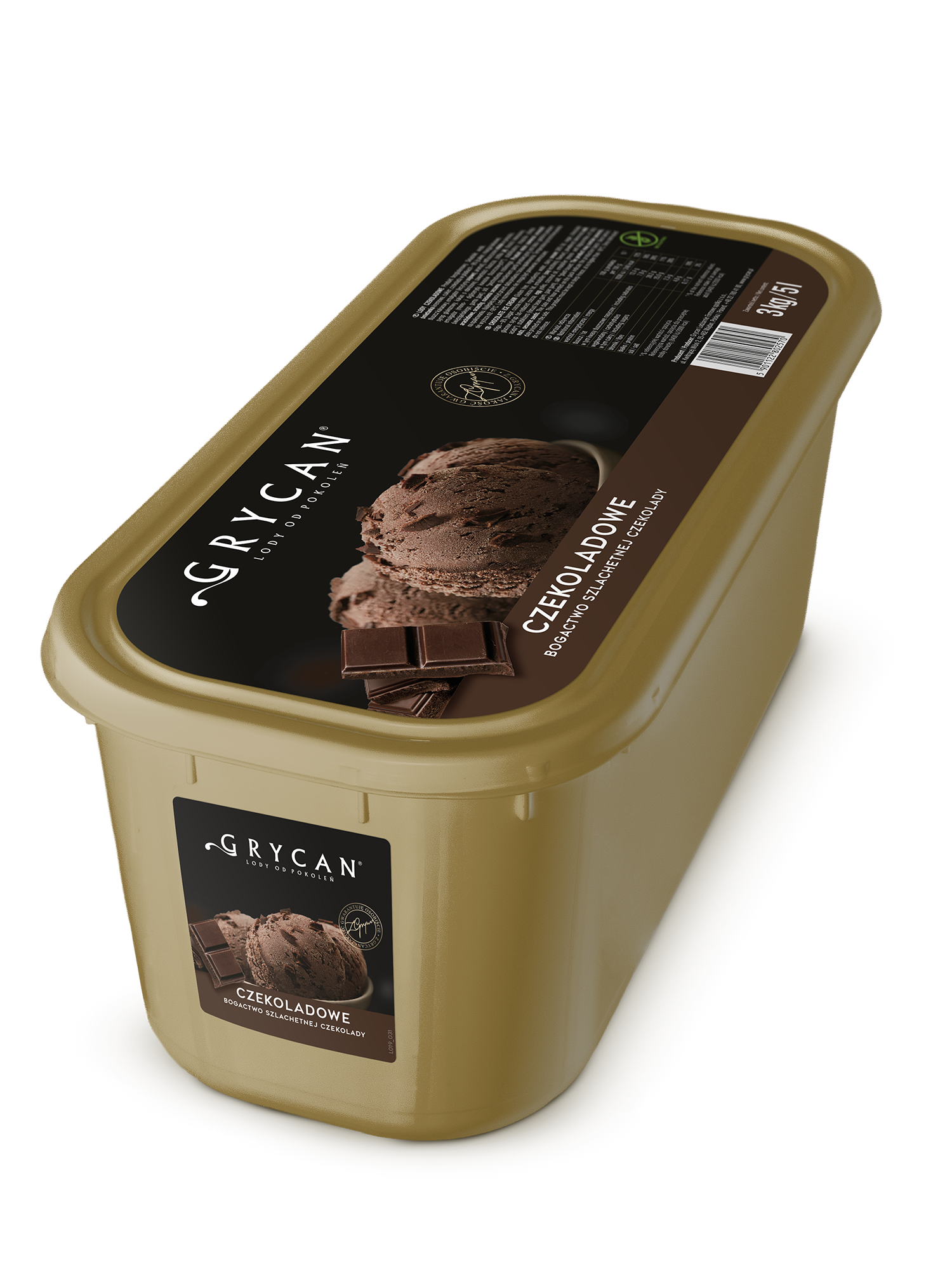 Grycan Lody Czekoladowe 5L