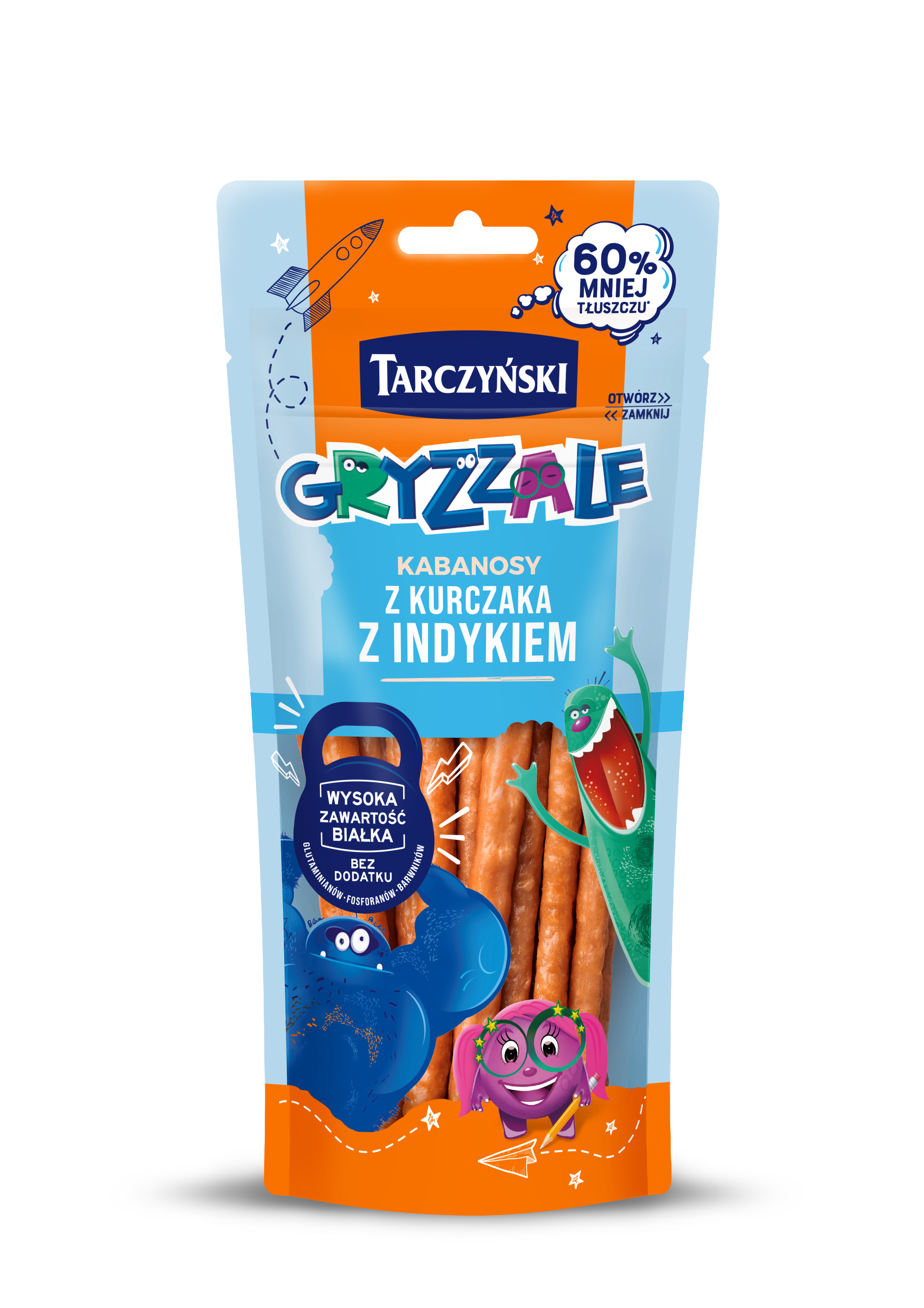 Gryzzale Kabanoski Drobiowe 90 G Tarczyński