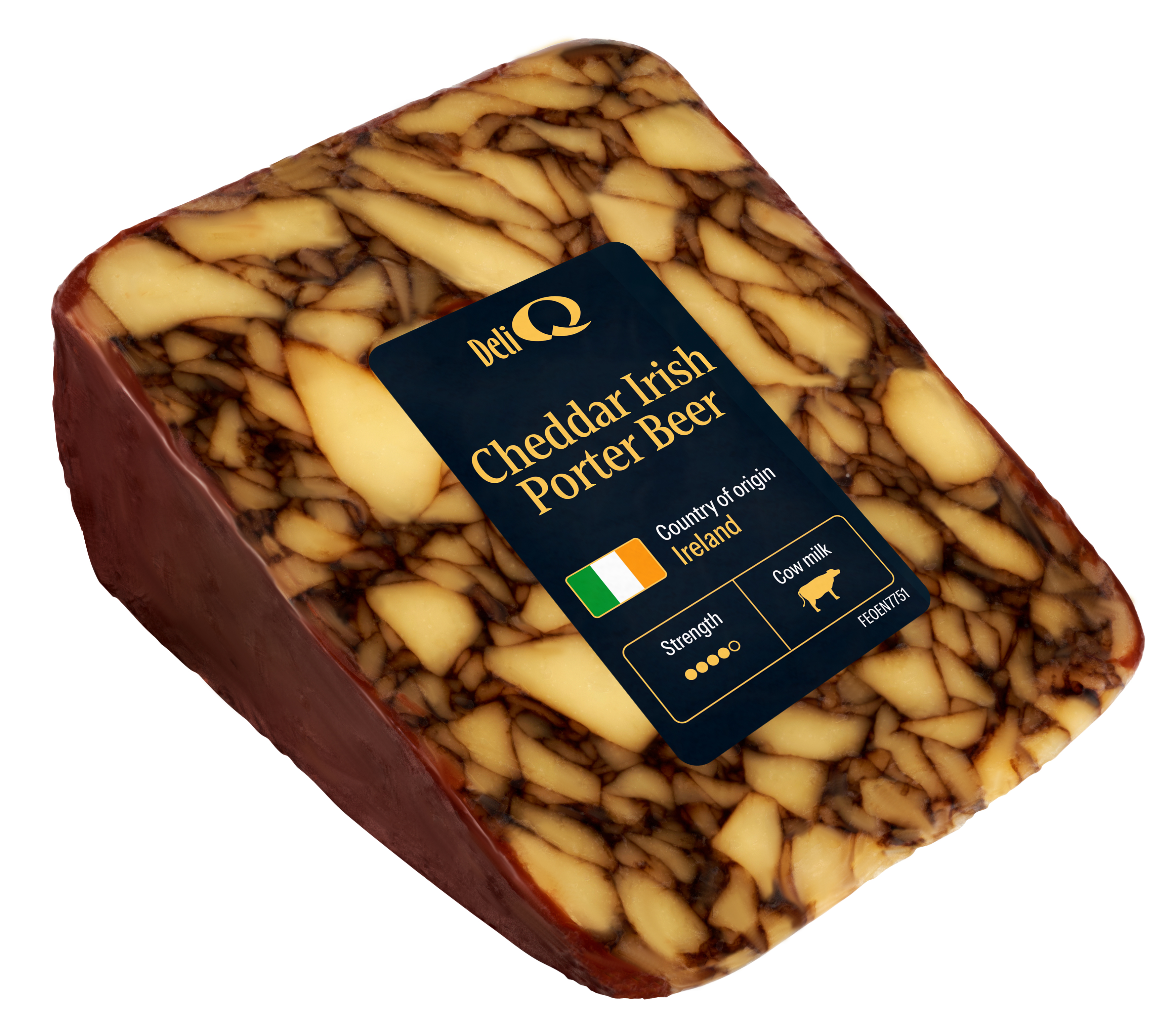 Deli Q Cheddar Irlandzkie Piwo Porter 170G