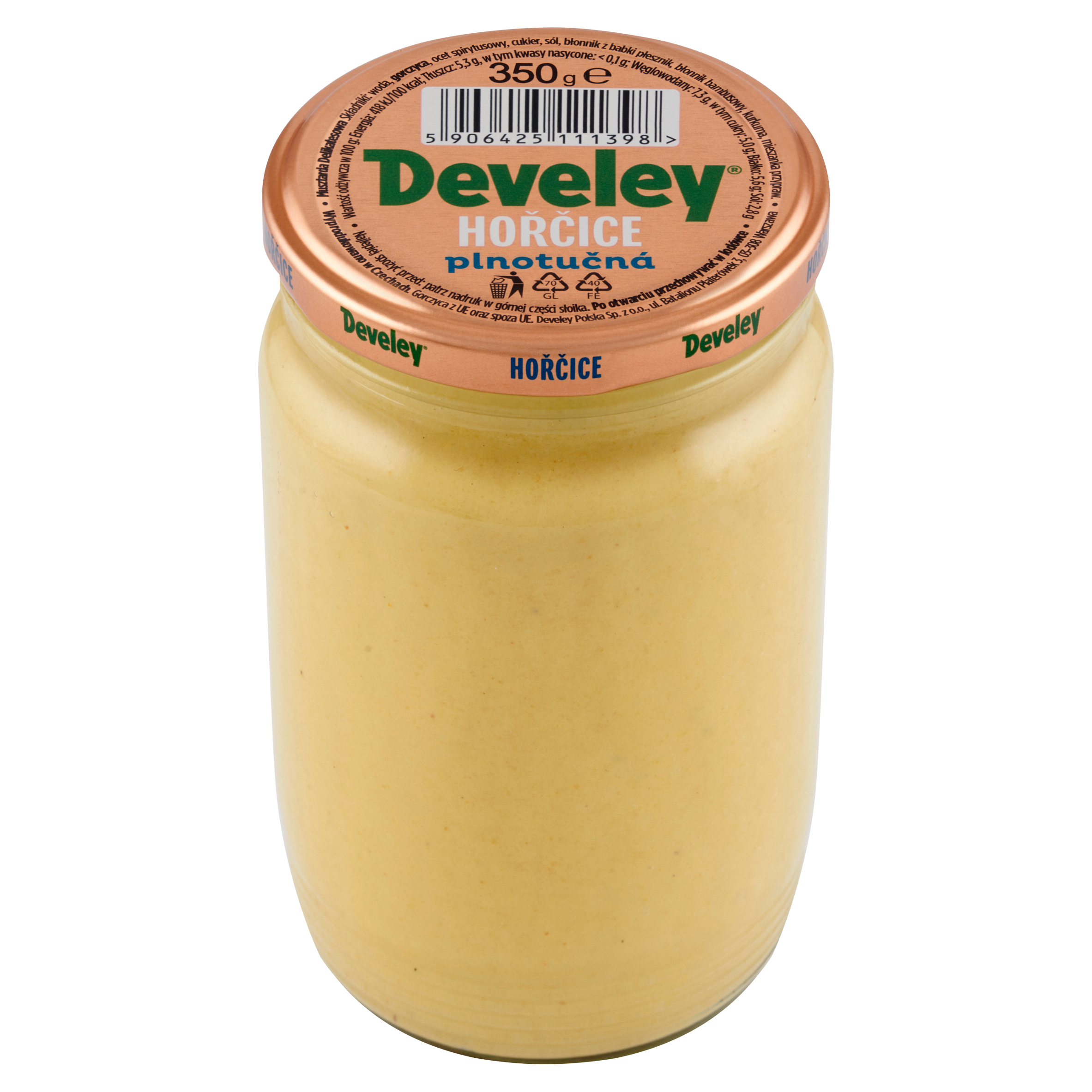 Develey Musztarda Horcice Delikatesowa 350G