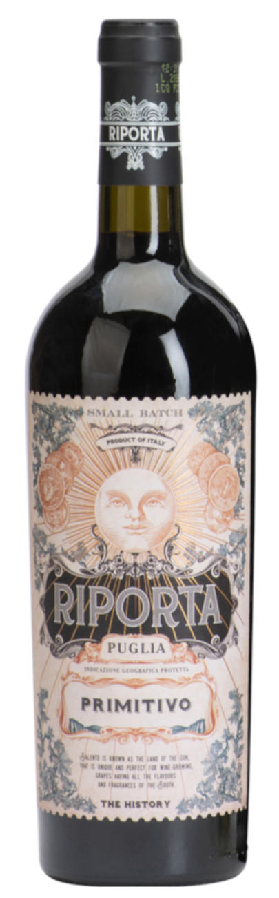 Wino Riporta Primitivo 2022 Puglia 750 Ml