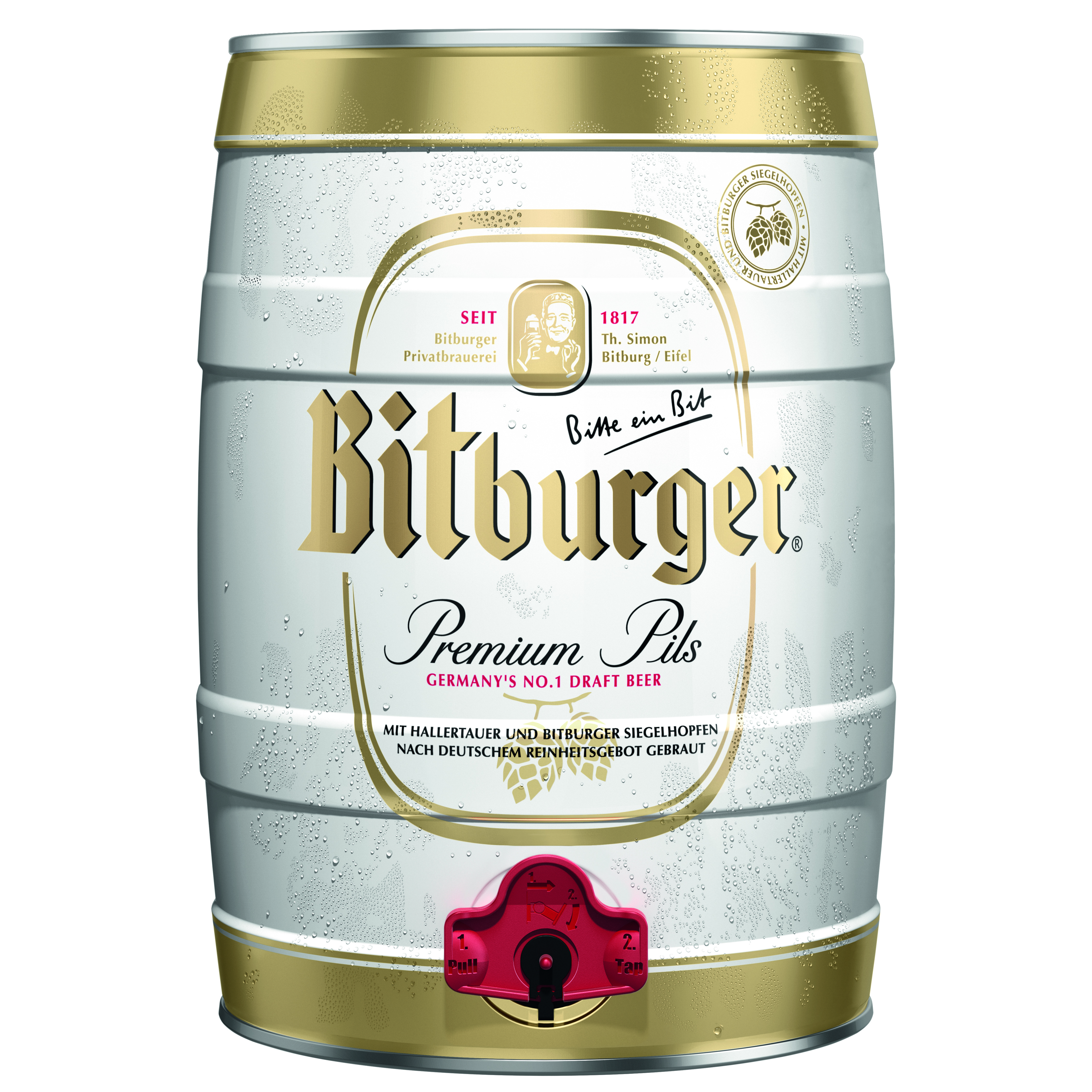 Piwo Bitburger Pils 5 L Puszka