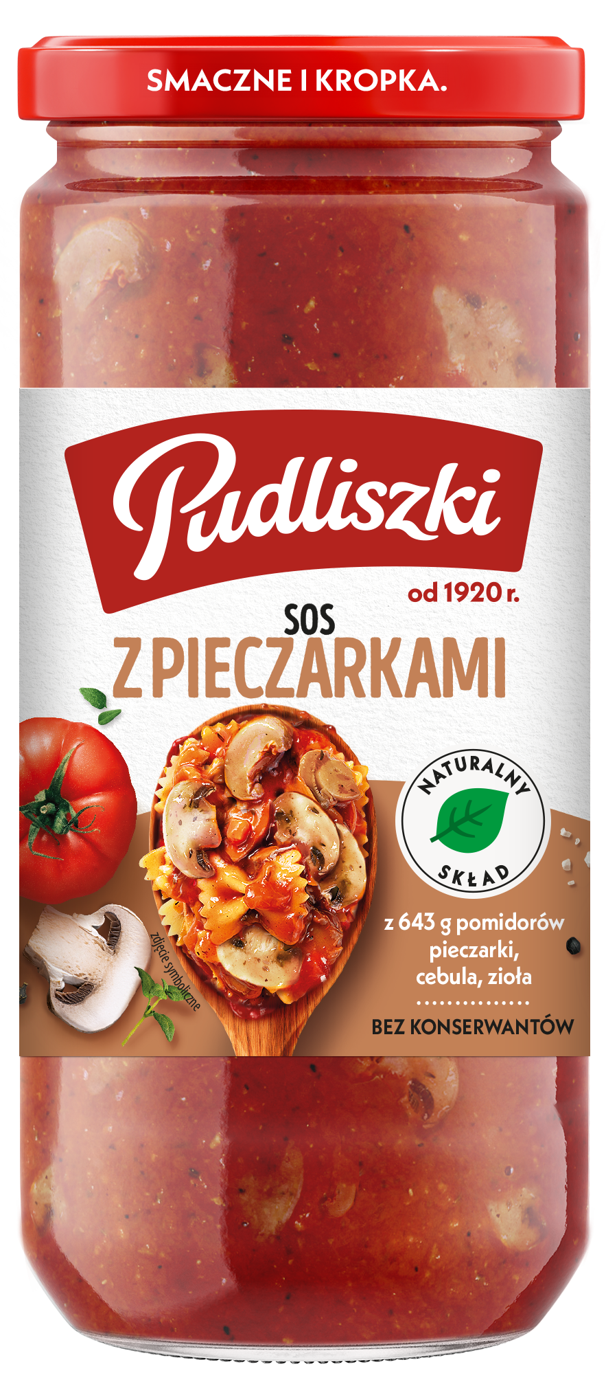 Pudliszki Sos Z Pieczarkami 480G