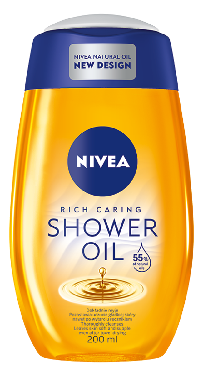 Nivea Olejek Pod Prysznic Natural Oil 200 Ml
