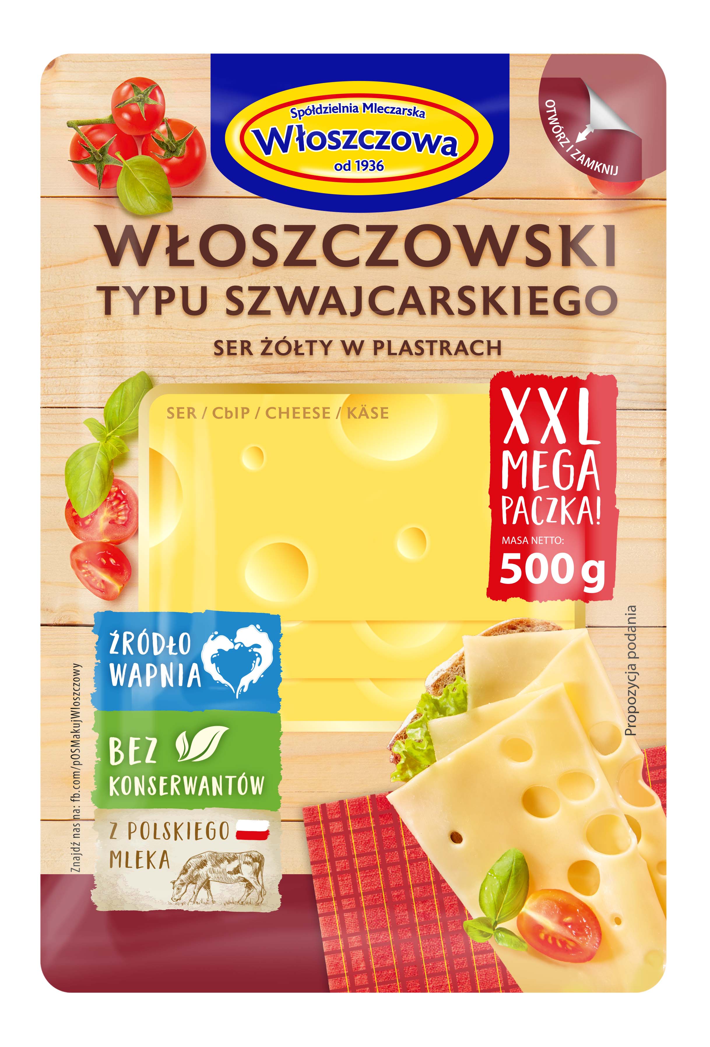Ser Włoszczowski Plastry 500G