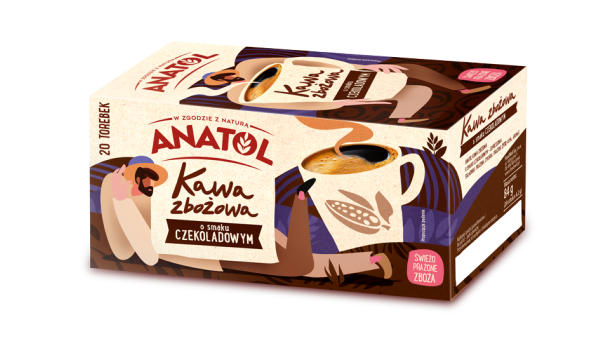 Anatol Kawa Zbożowa O Smaku Czekoladowym– Expressowa 84G