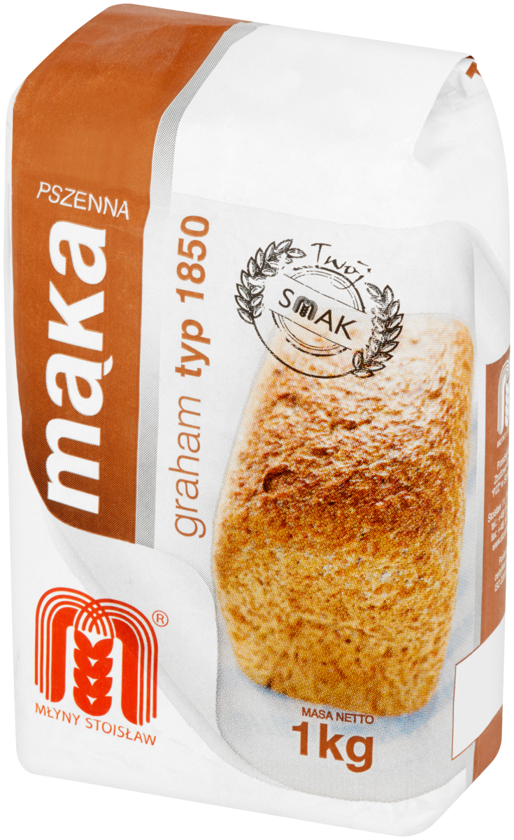 Młyny Stoisław Mąka Pszenna Typ 1850 Graham 1Kg