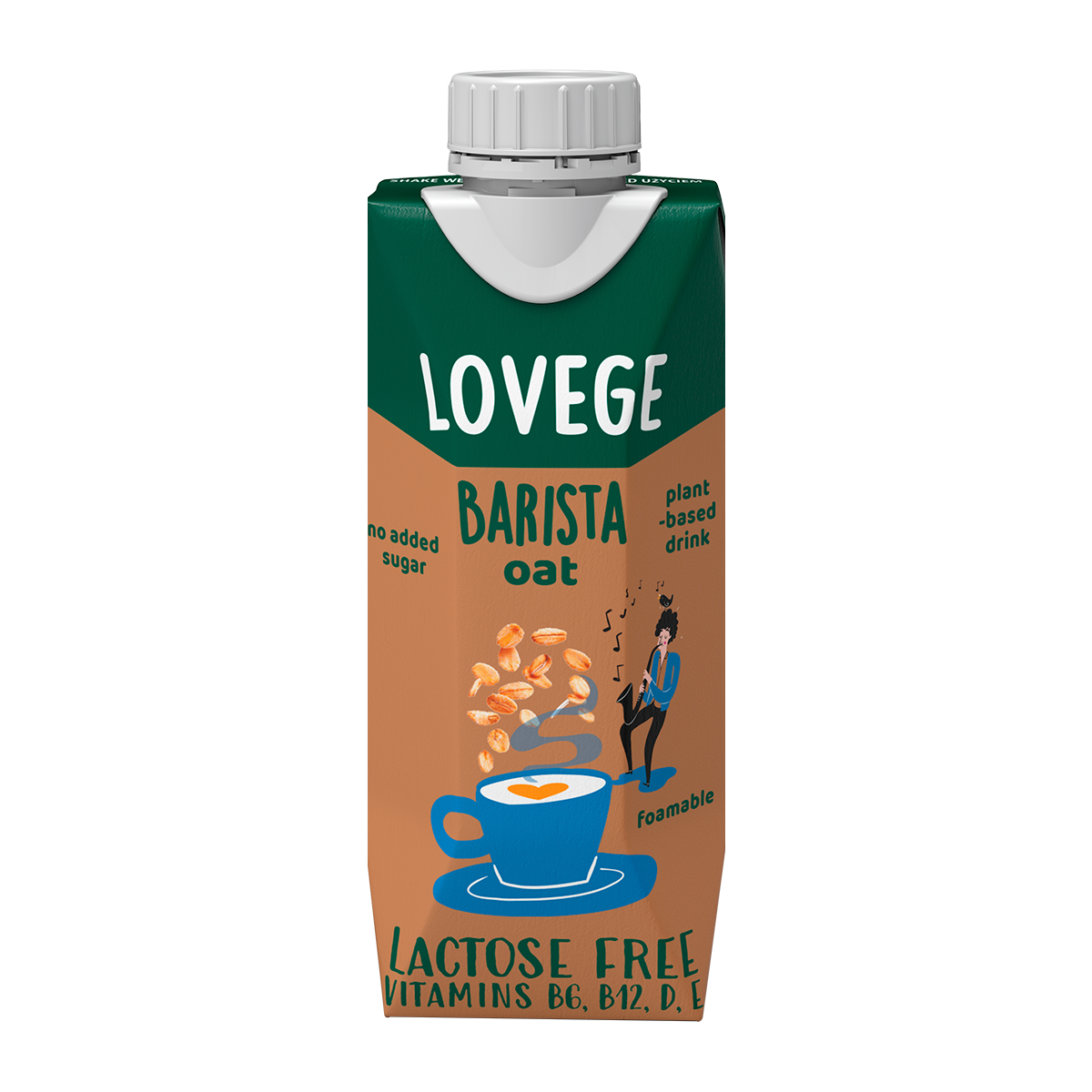 Napój Lovege Owsiany Dla Baristów B/Cukru 0,33L