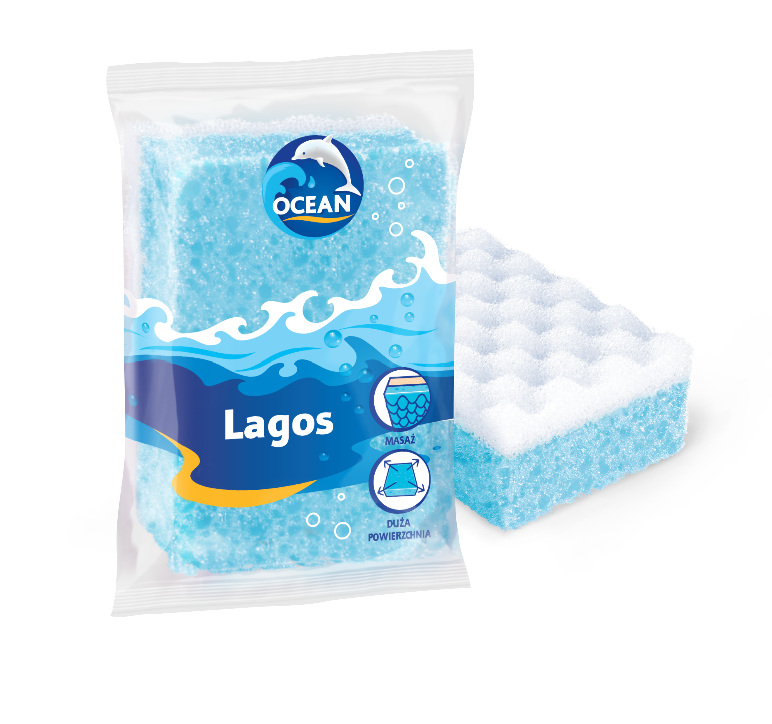 Ocean Gąbka Do Kąpieli I Masażu Lagos