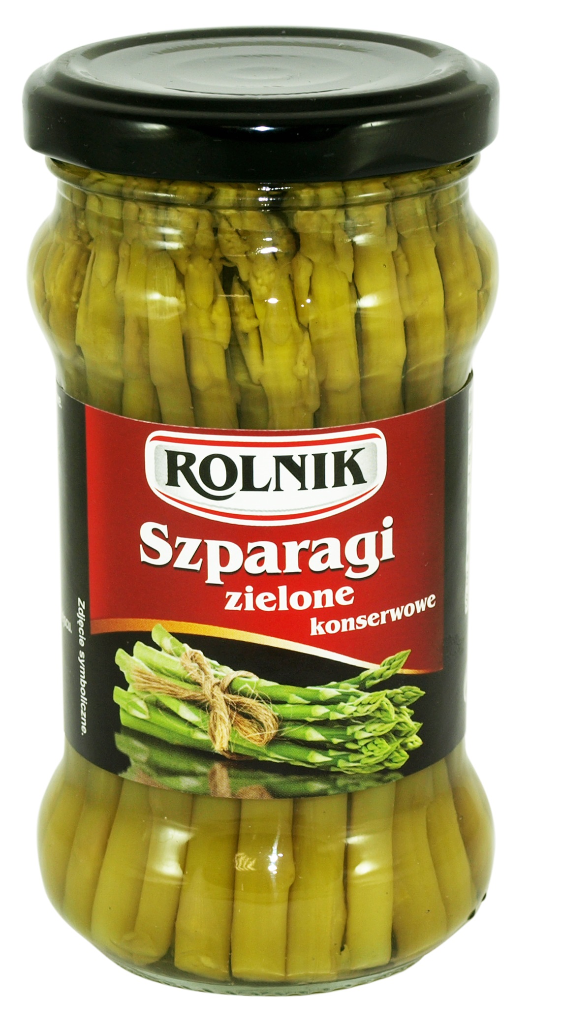 Szparagi Całe Zielone Obrane 180G Rolnik