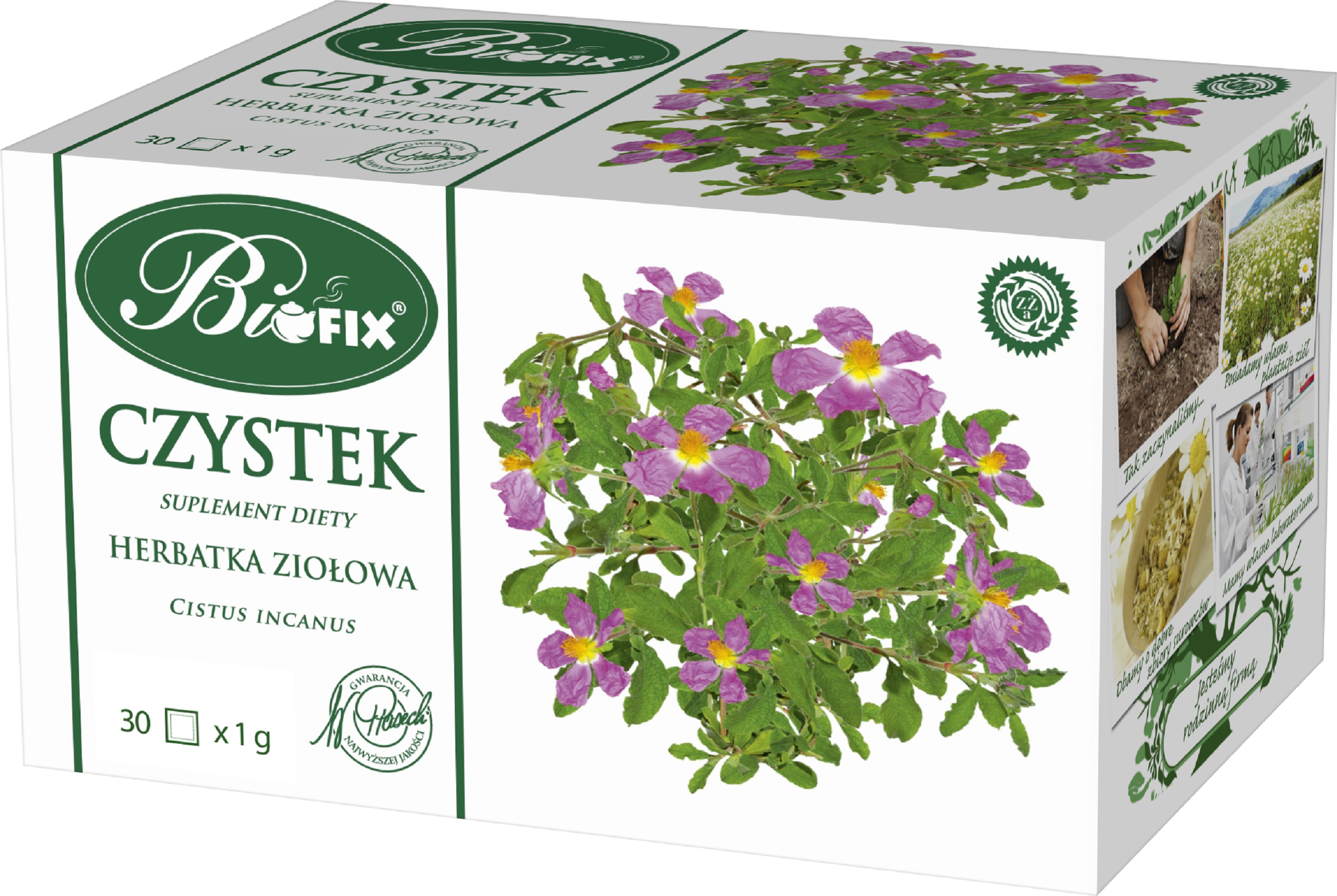 Bifix Czystek Supl. Diety Herbatka Ziołowa Ekspresowa 30X1G