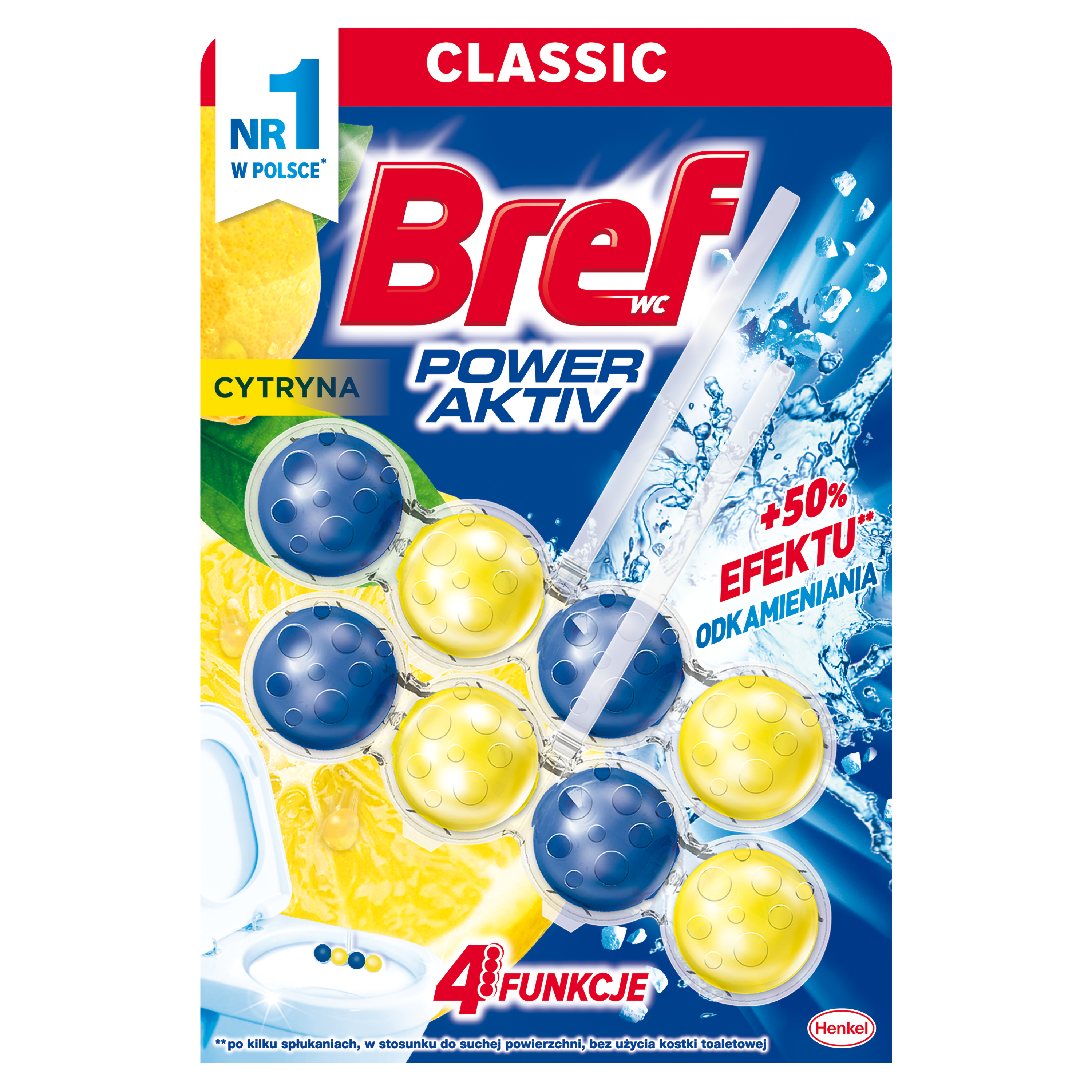 Bref Power Aktiv Soczysta Cytryna 2X50 G