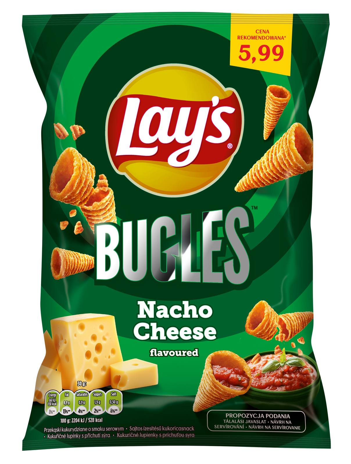 Lay'S Bugles Nacho Cheese 75 G