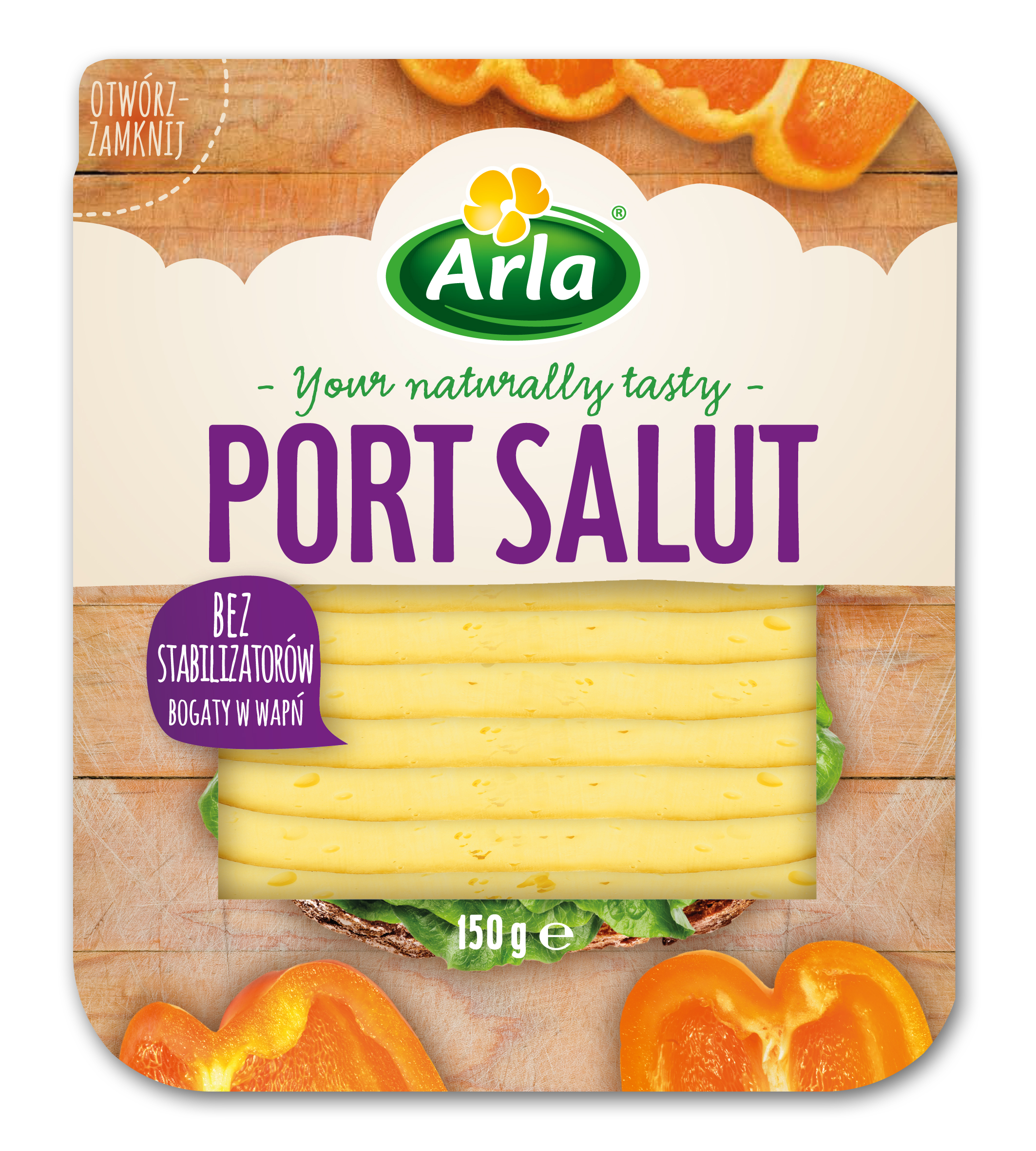 Arla Port Salut 150 G Plastry