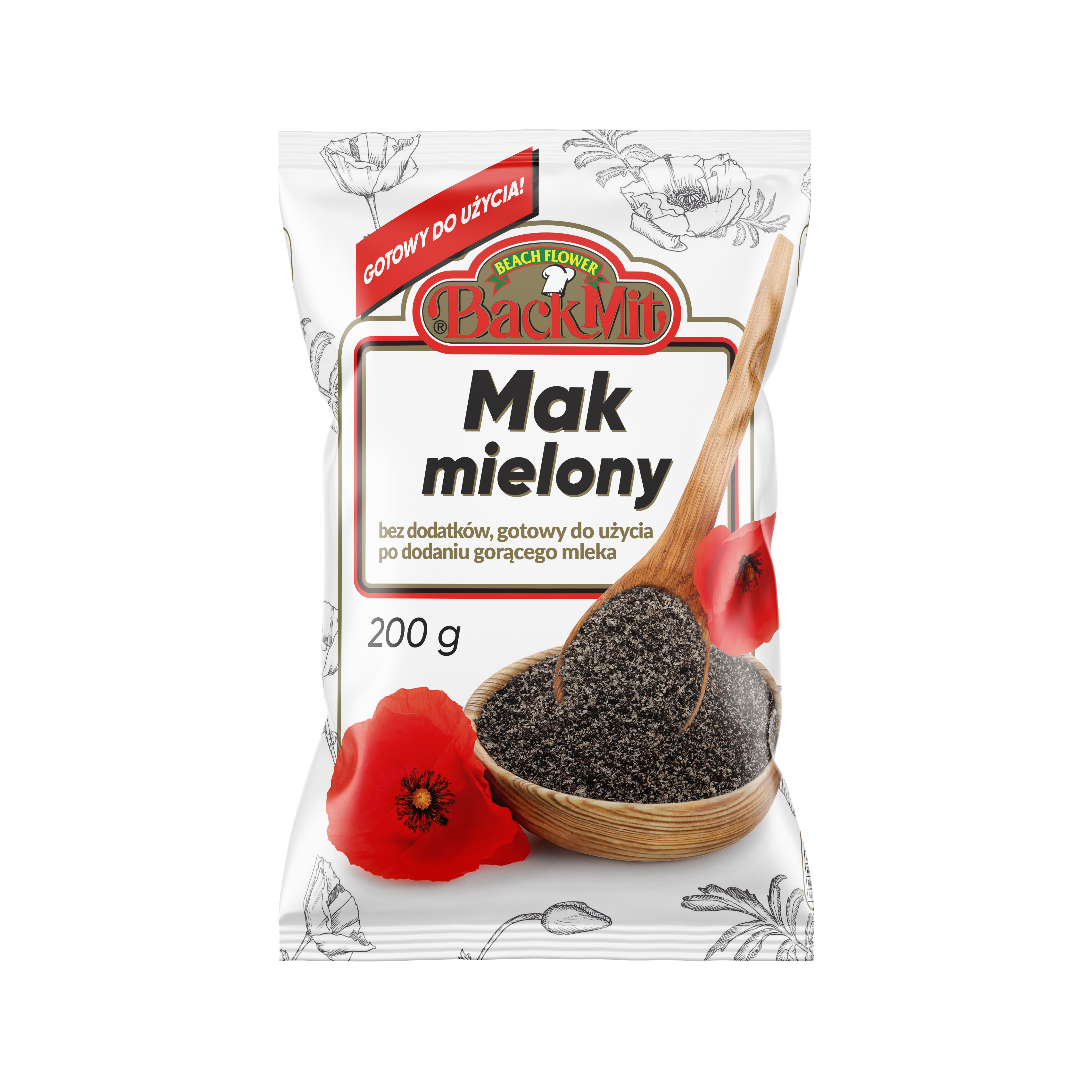 Backmit Mak Mielony 200 G