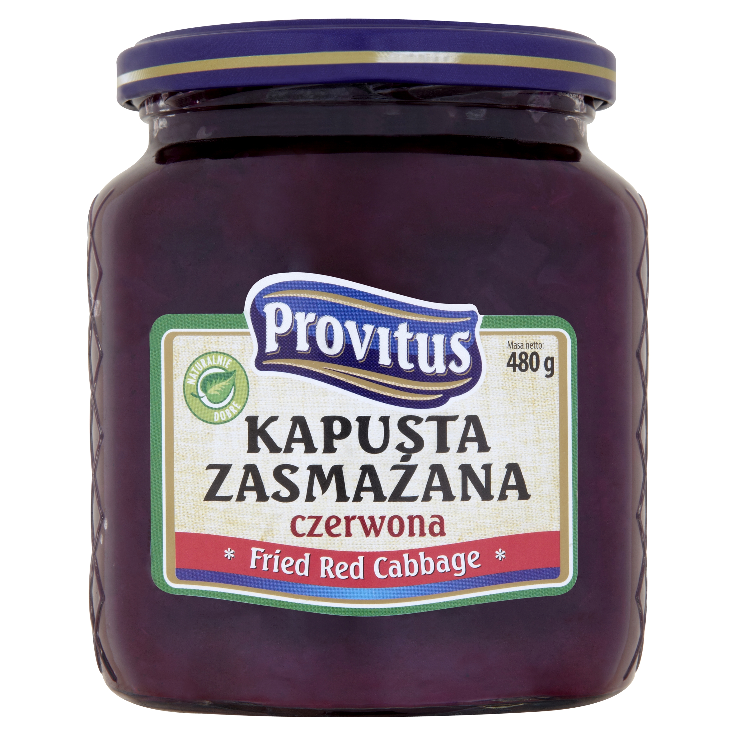 Kapusta Zasmażana Czerwona Provitus 480G