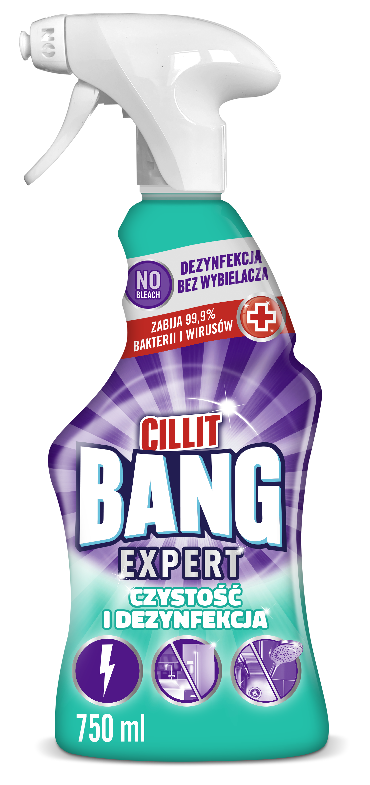 Cillit Bang Expert Czystość I Dezynfekcja 750Ml Spray