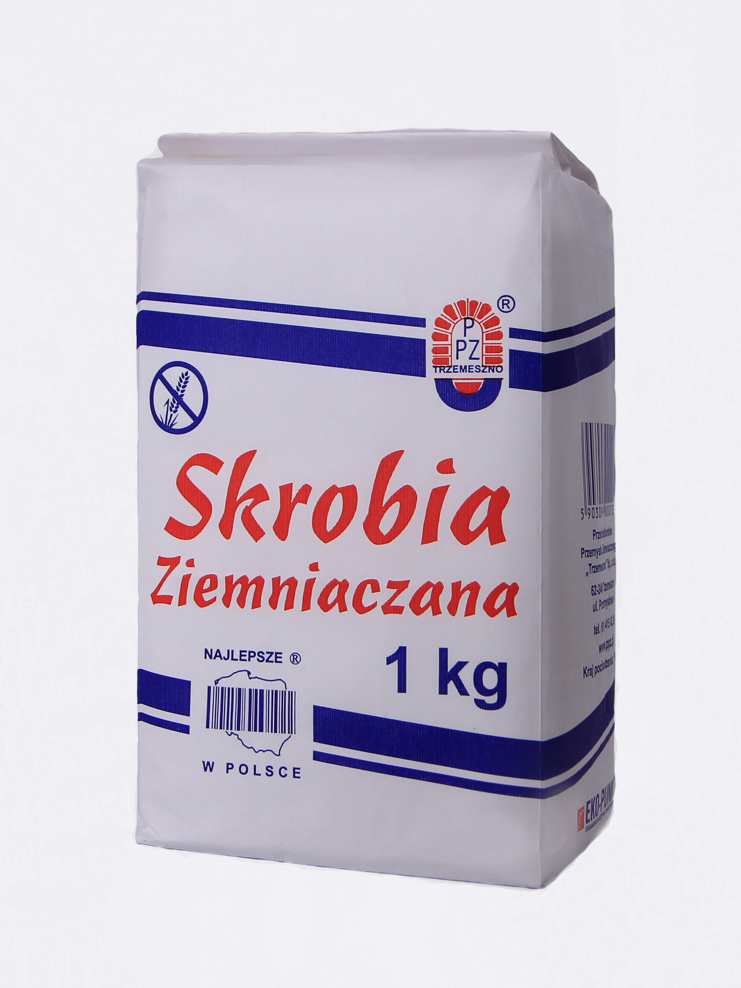 Skrobia Ziemniaczana Trzemeszno 1 Kg.