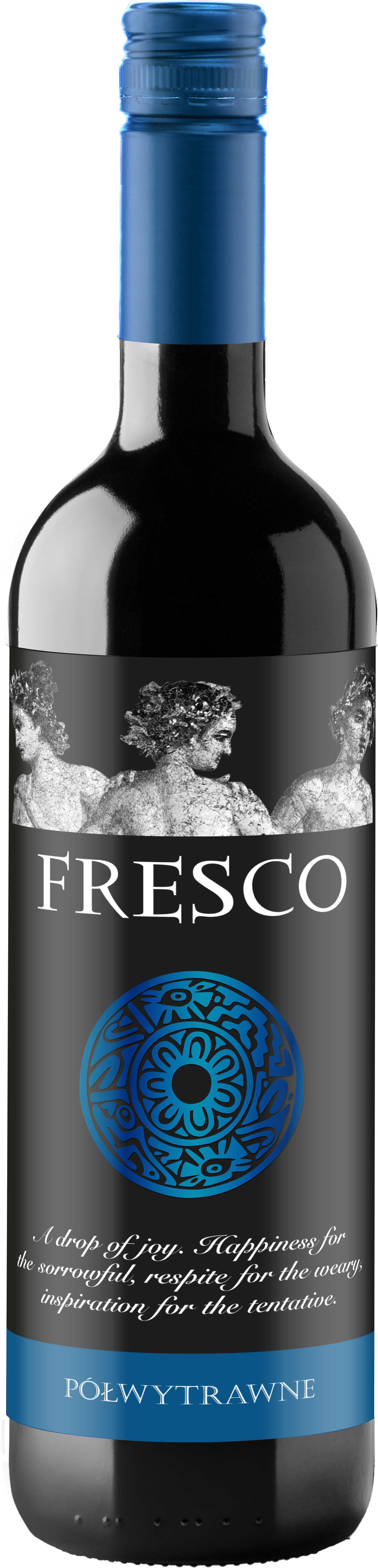 Wino Fresco Czerwone Półwytrawne 750Ml