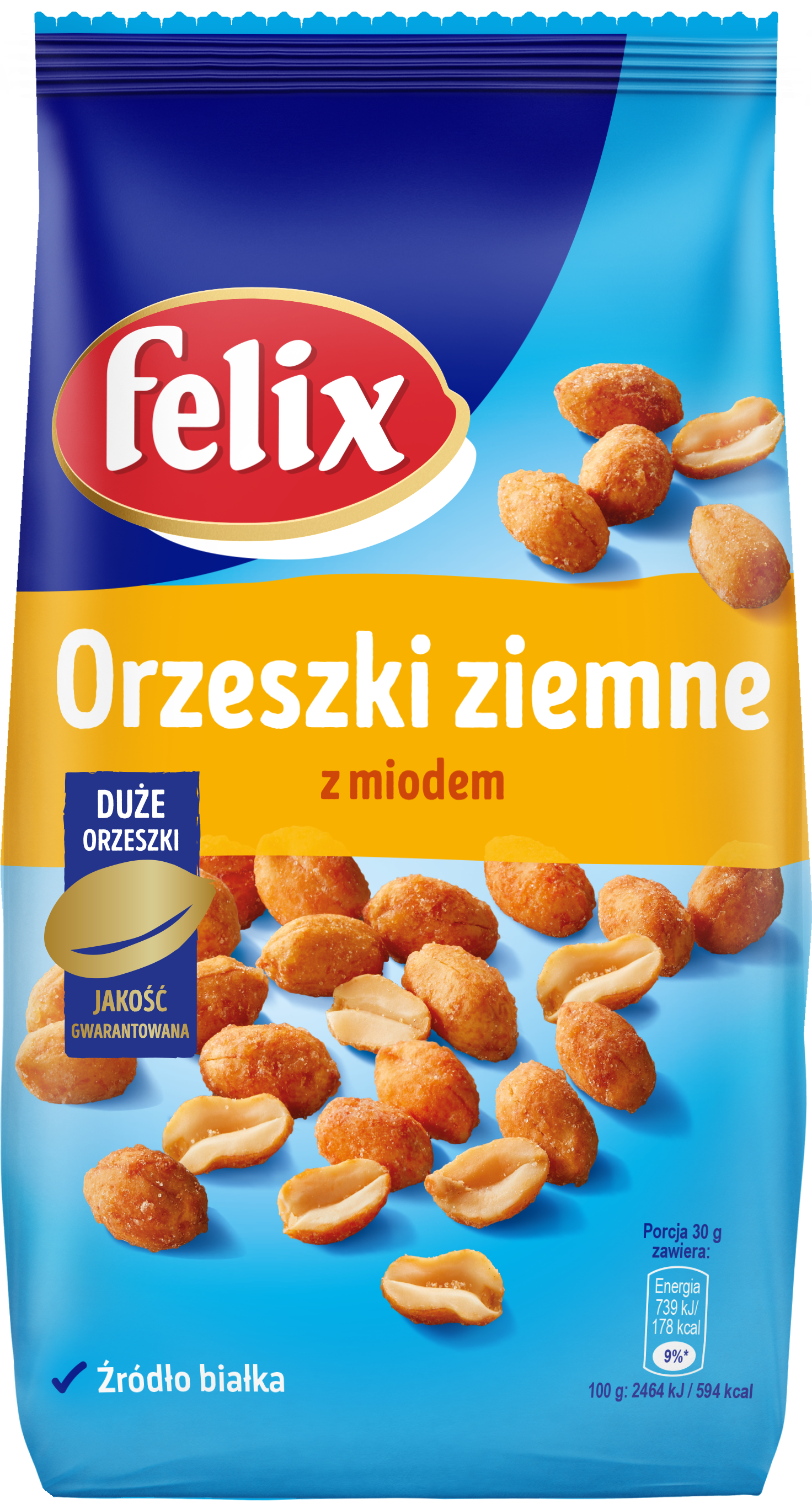 Felix Orzeszki Ziemne Z Miodem 240 G